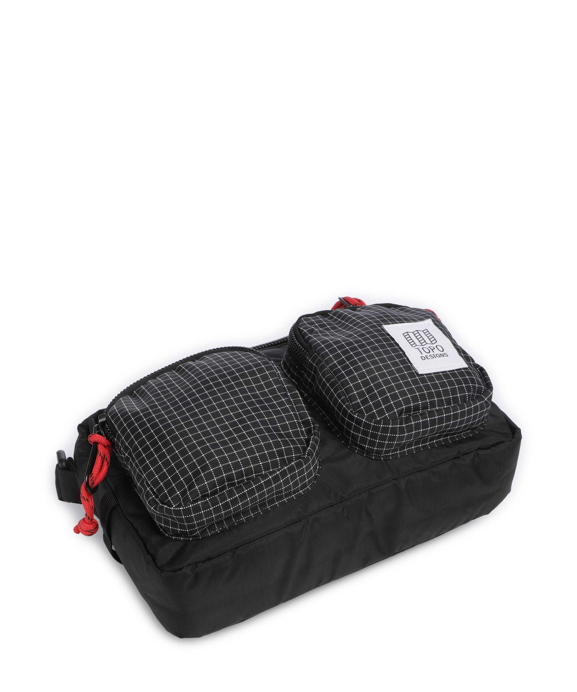 Topo Designs Block Torba przez ramię black/grid - Image 5