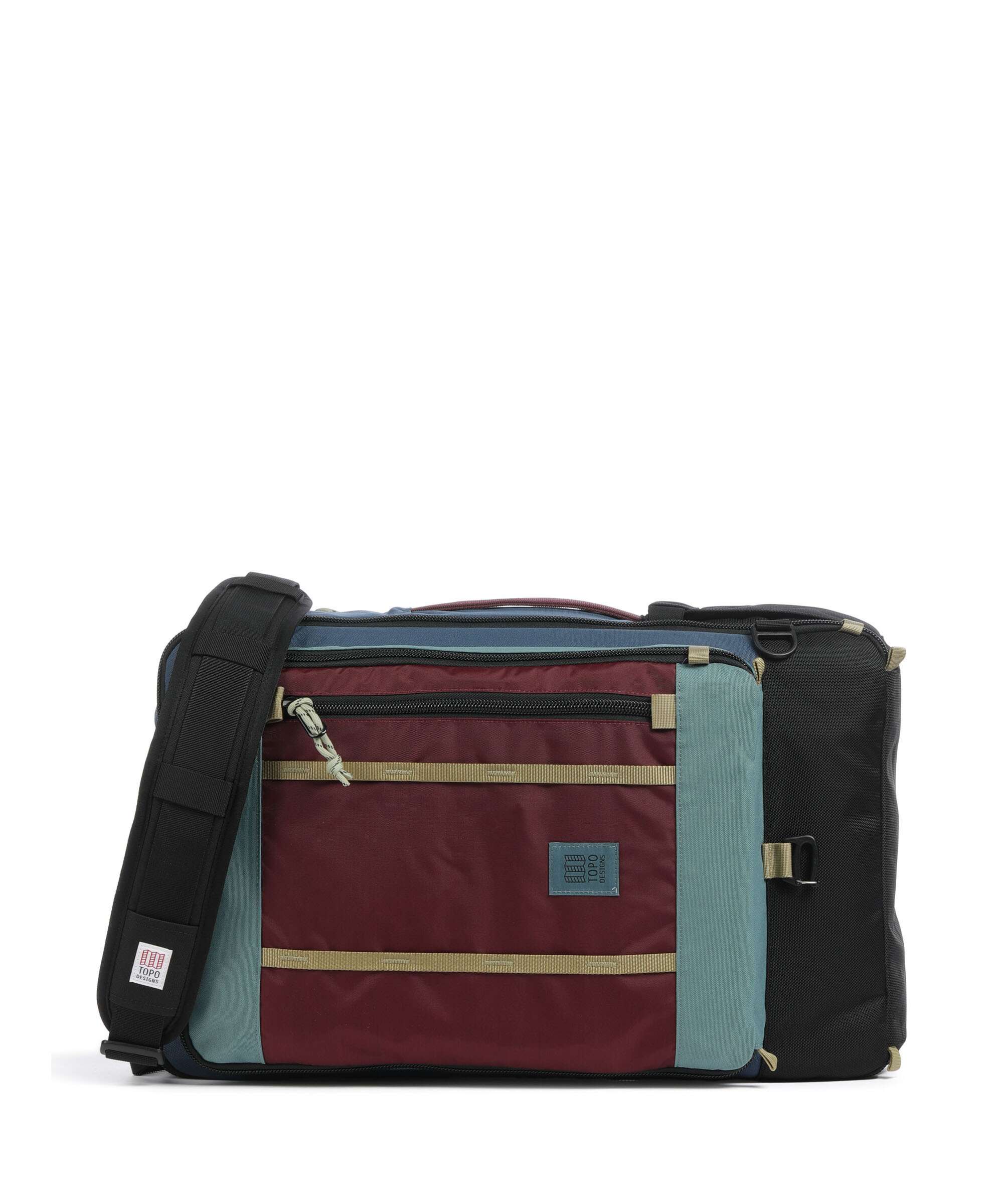 Topo Designs Global 40 Plecak podróżny dark denim/burgundy - Image 4