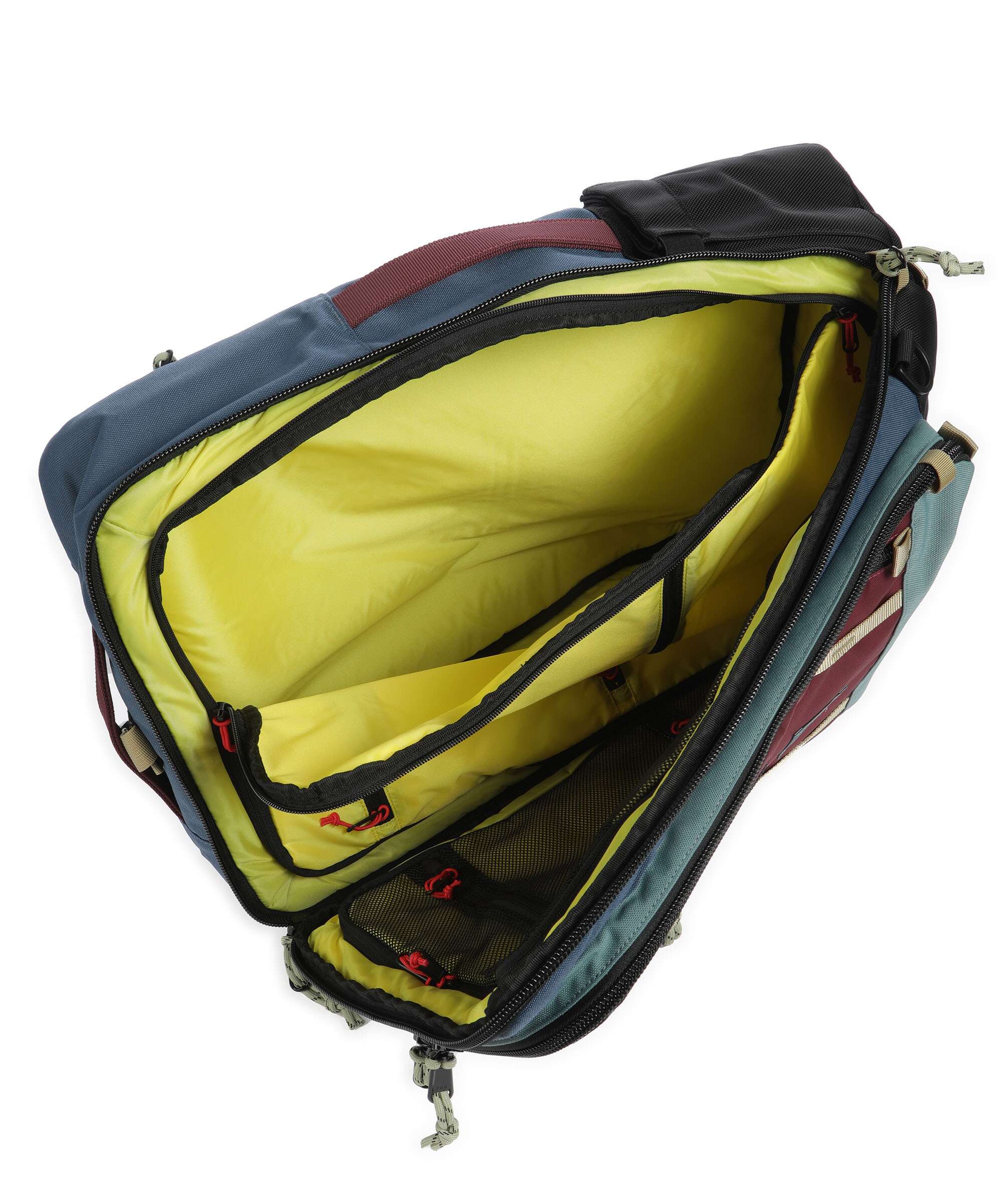 Topo Designs Global 40 Plecak podróżny dark denim/burgundy - Image 6