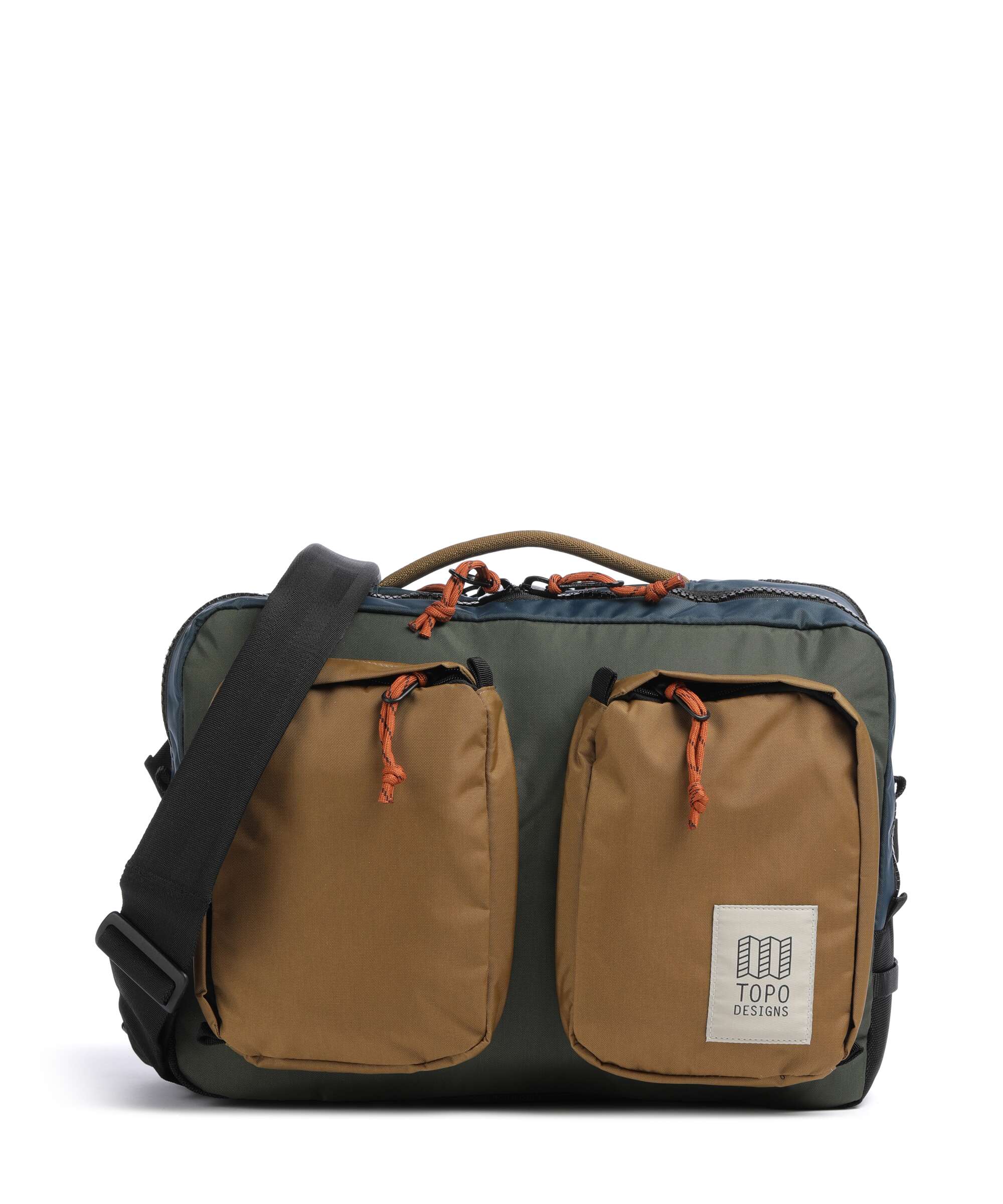 Topo Designs Global Aktówka olive/dark khaki