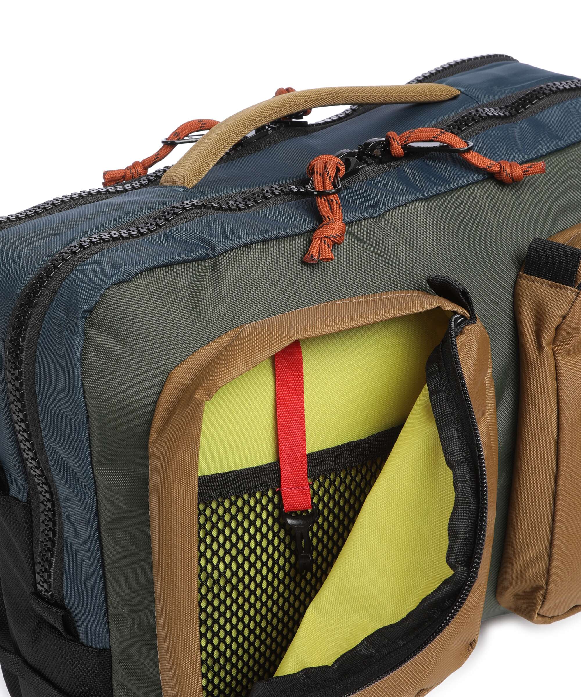 Topo Designs Global Aktówka olive/dark khaki - Image 7