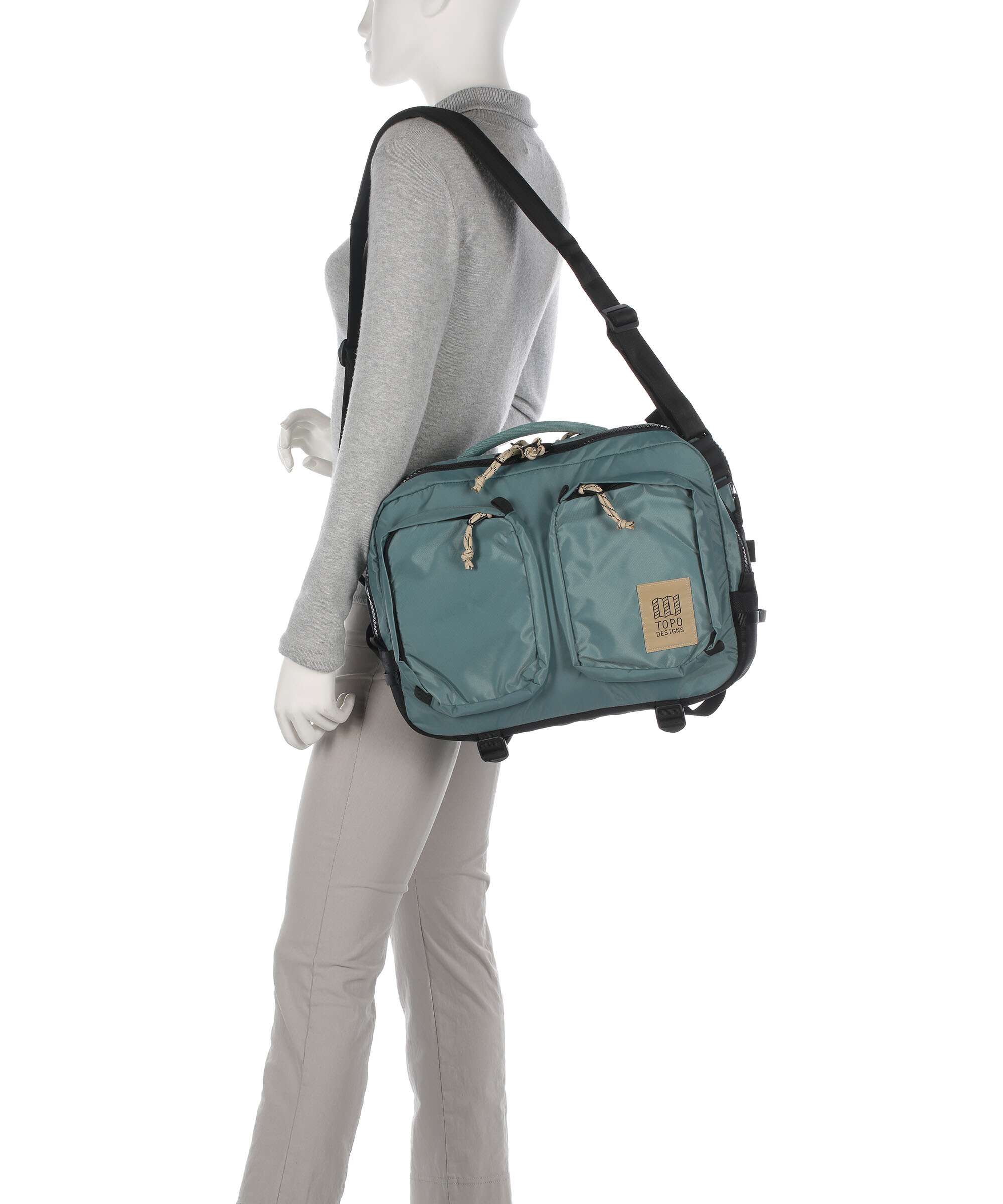 Topo Designs Global Aktówka sea pine - Image 3