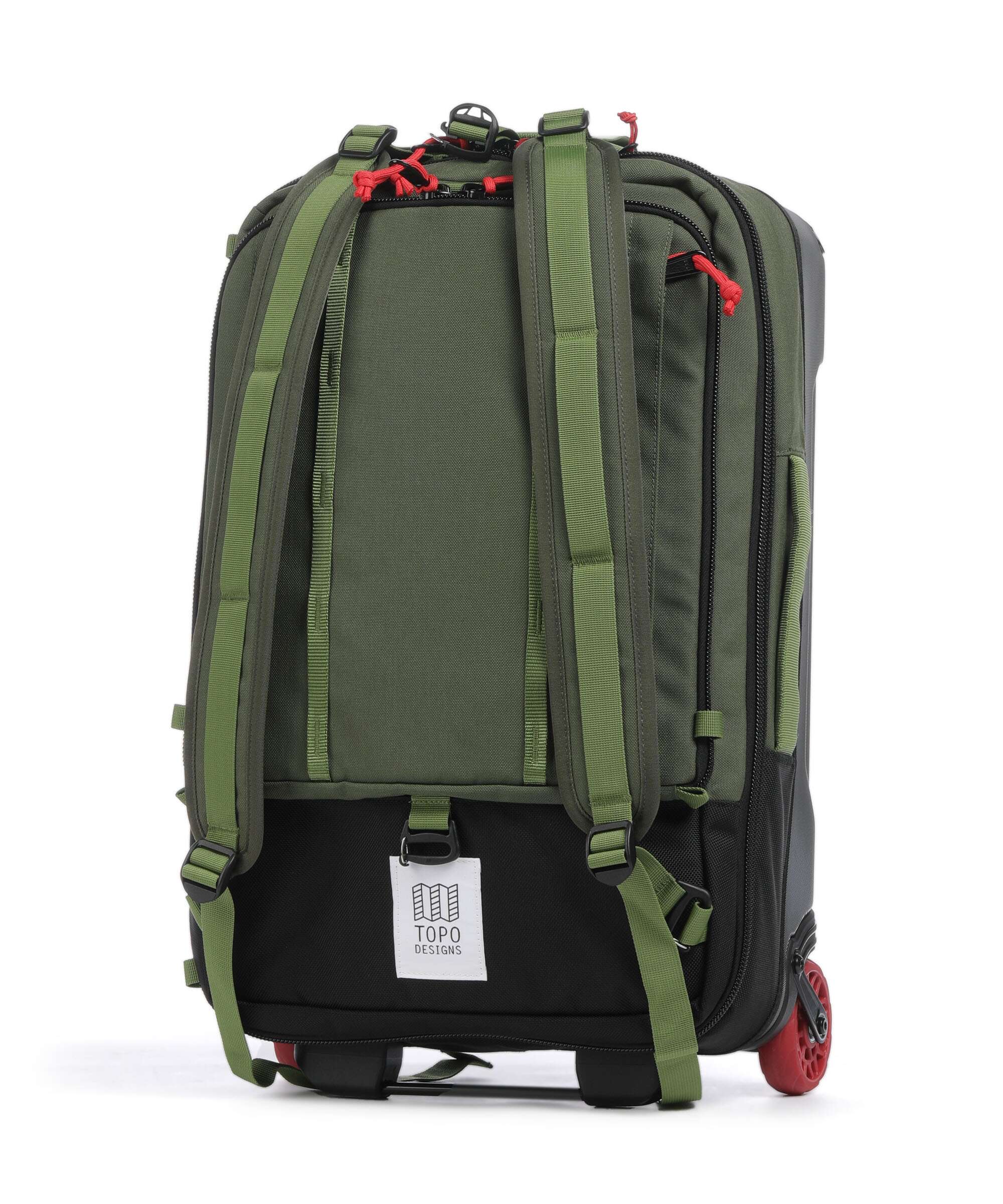 Topo Designs Global Torba podróżna na kółkach olive - Image 3