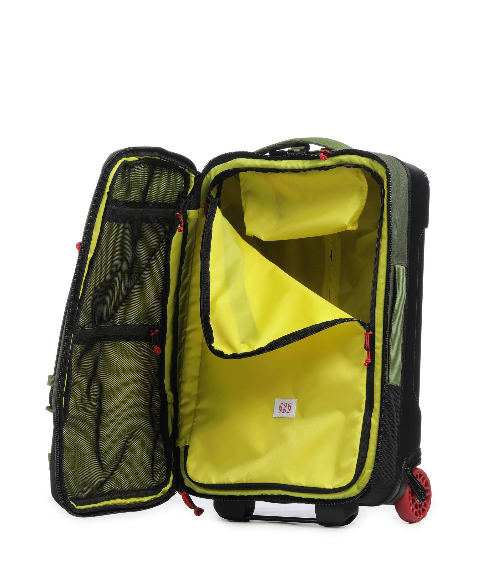 Topo Designs Global Torba podróżna na kółkach olive - Image 6
