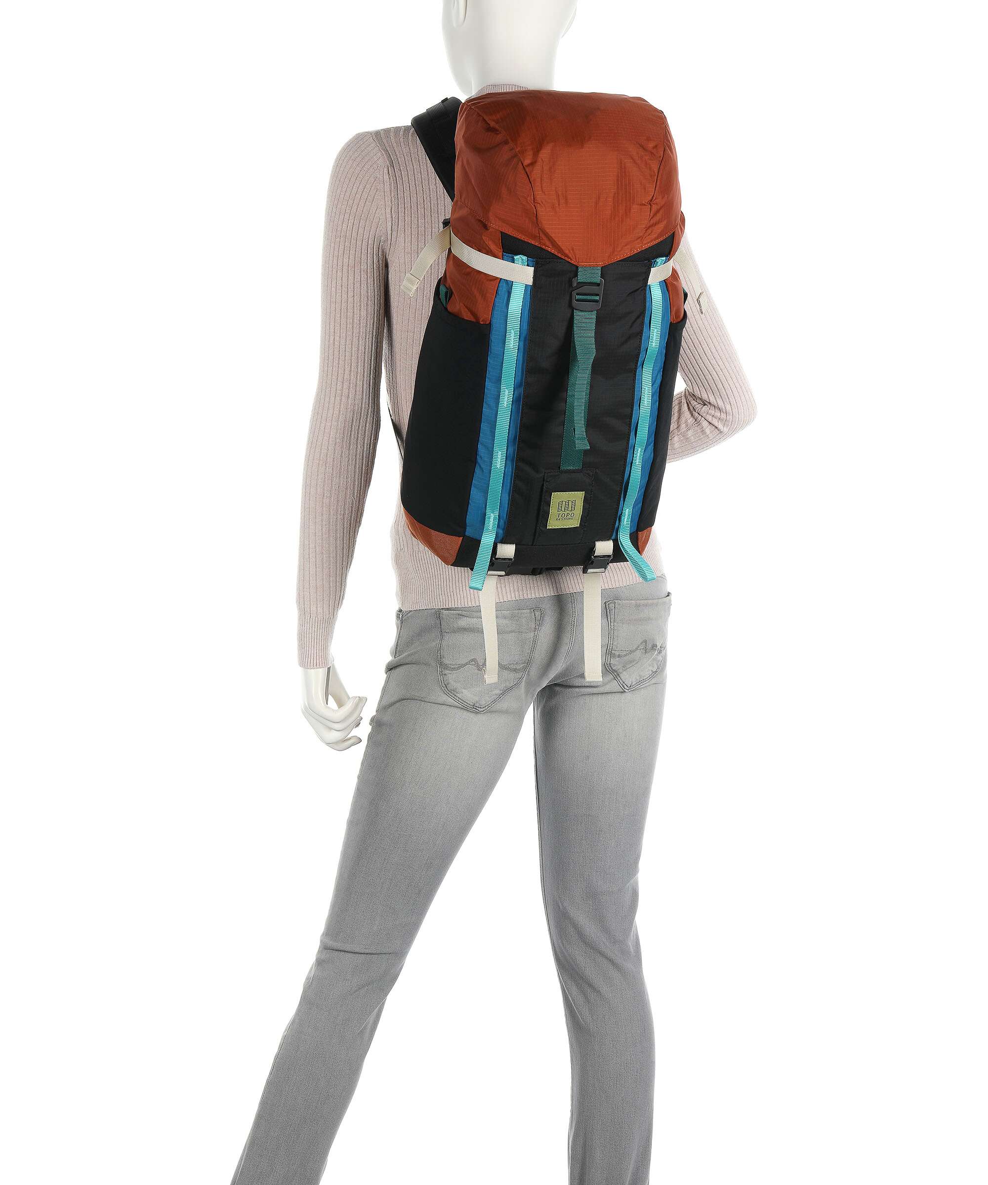 Topo Designs Mountain 16 Plecak pond blue/olive - Image 3