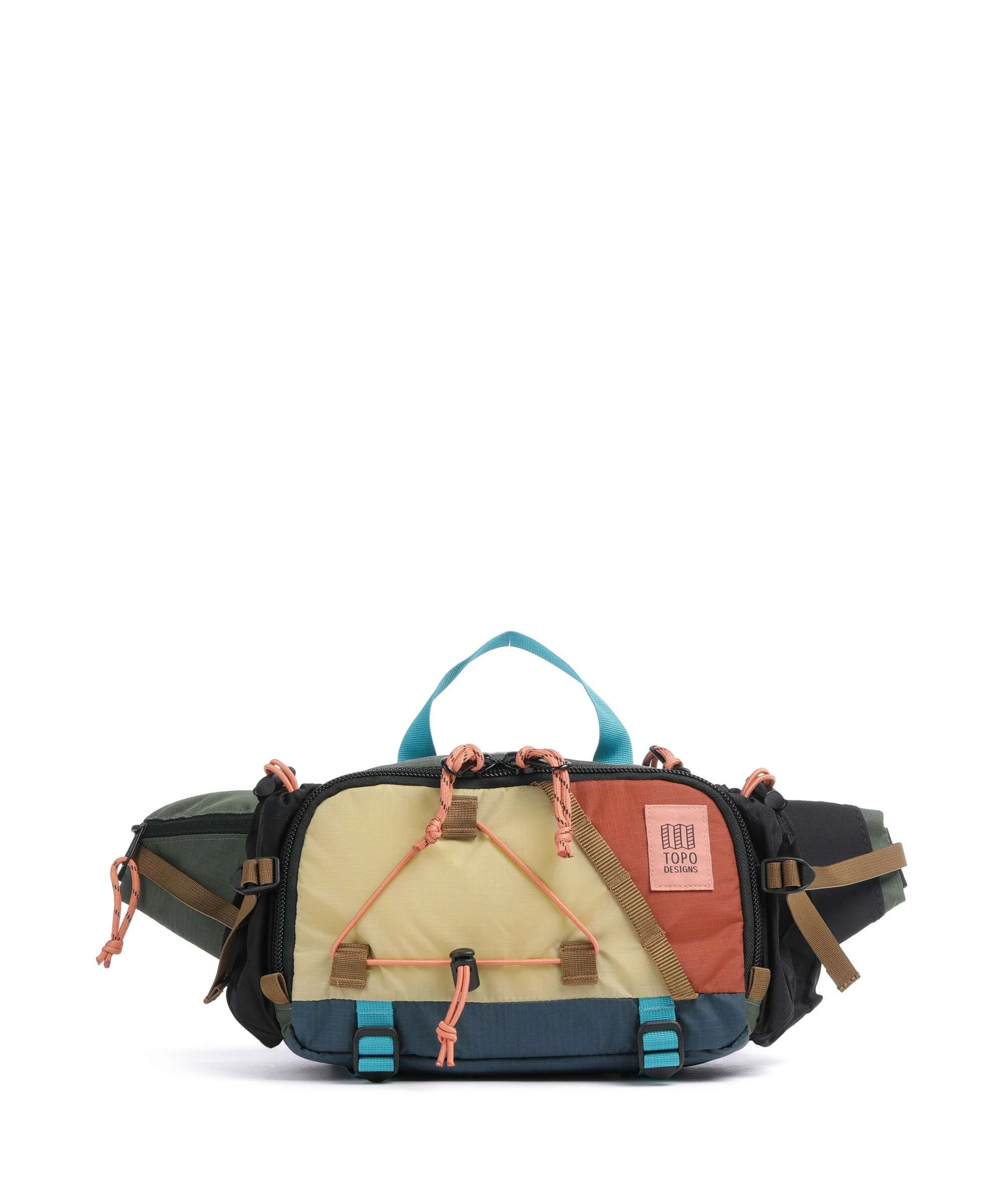 Topo Designs Mountain Hydro Saszetka nerka olive/hemp