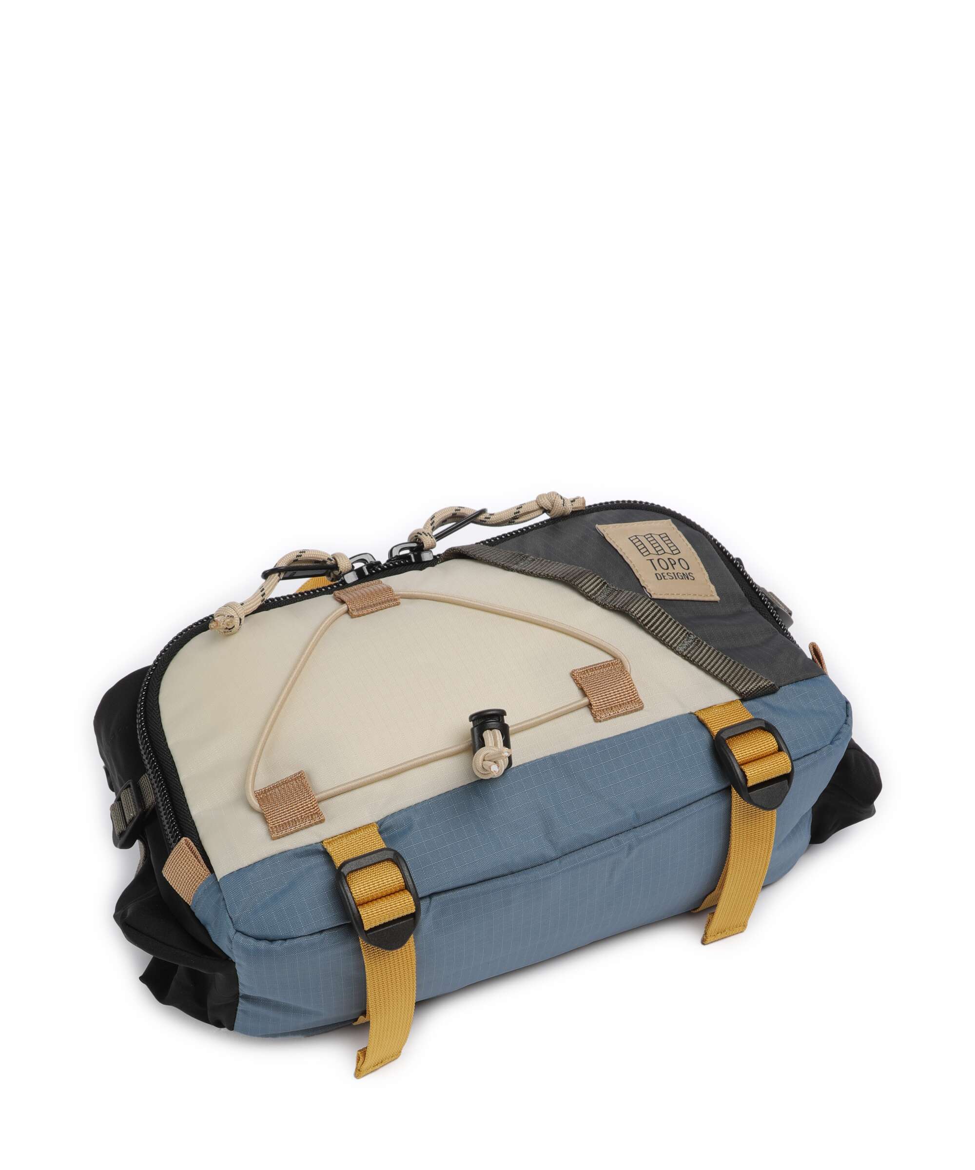 Topo Designs Mountain Hydro Saszetka nerka stone blue/bone white - Image 6