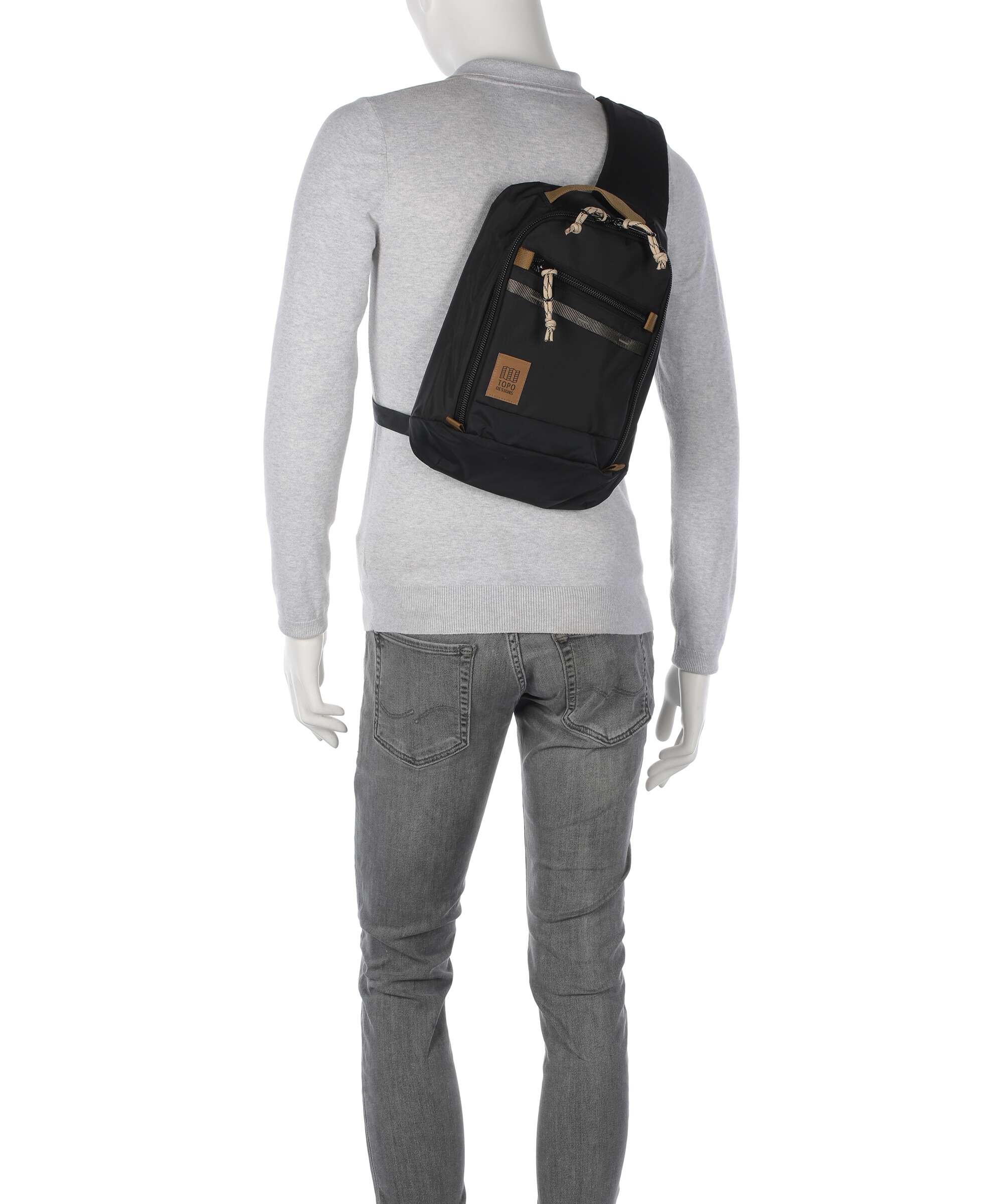 Topo Designs Mountain Plecak na jedno ramię black/neutral - Image 4