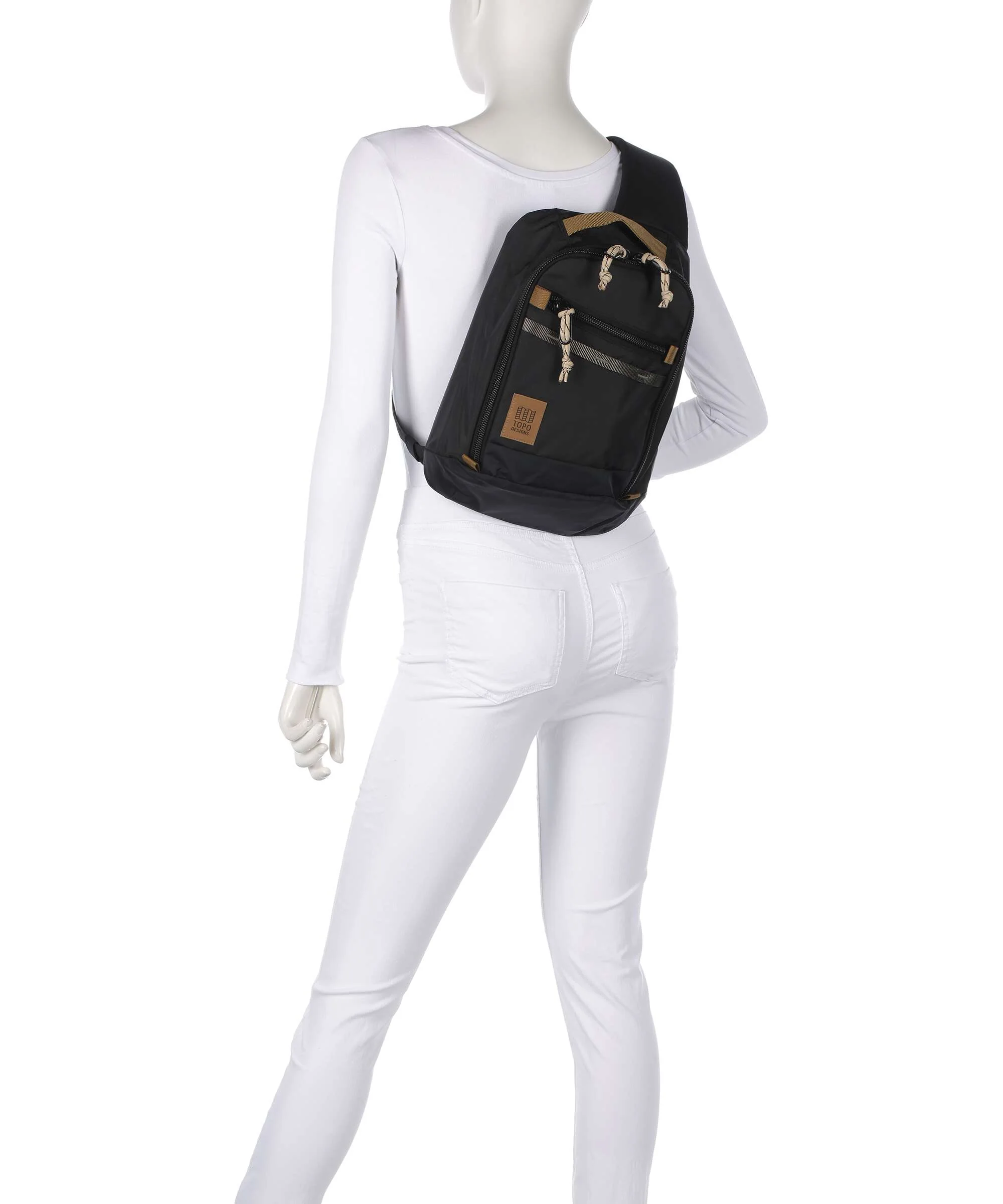 Topo Designs Mountain Plecak na jedno ramię stone blue/bone white - Image 3