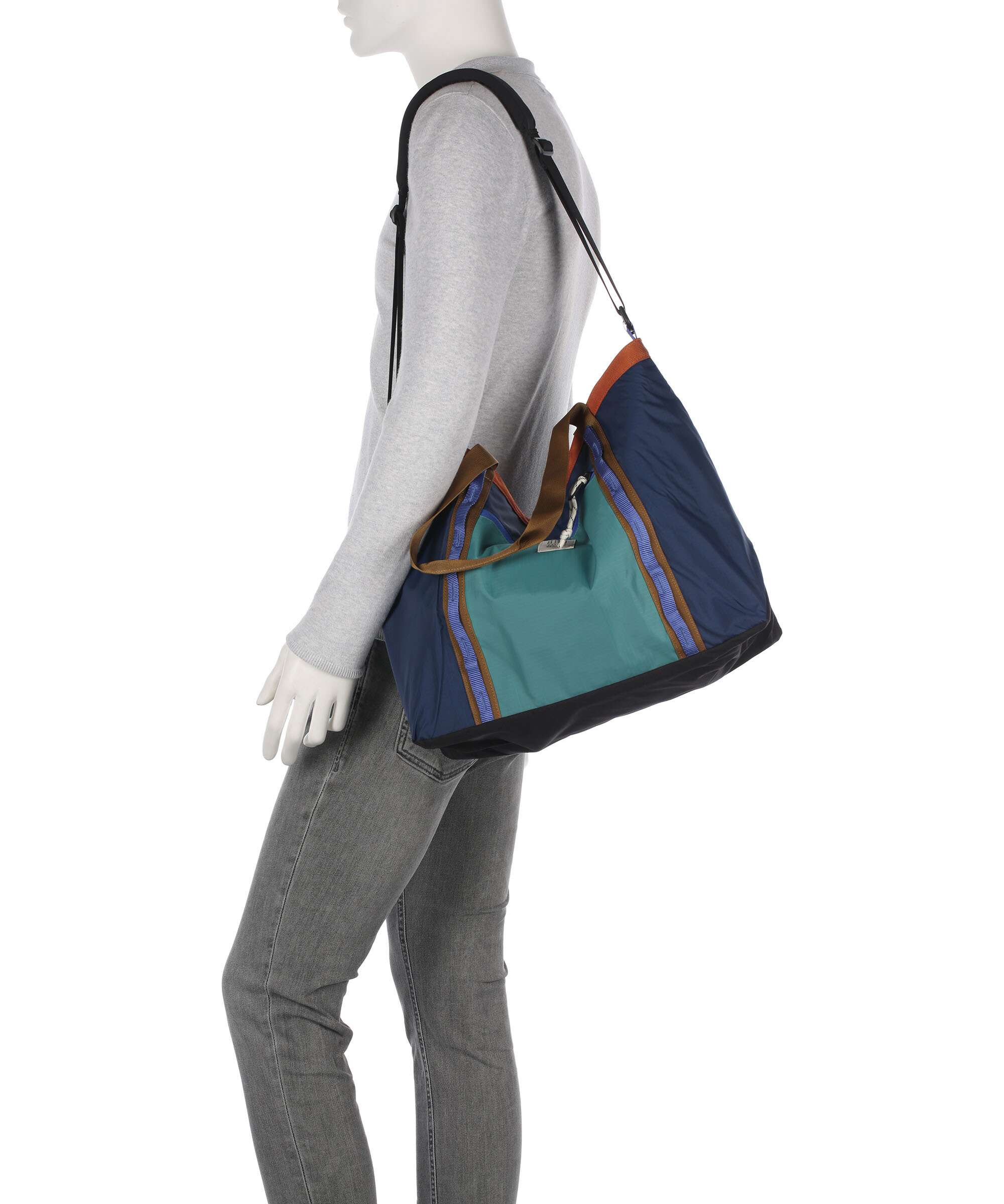 Topo Designs Mountain Utility Torebka worek midnight/caribbean - Image 4