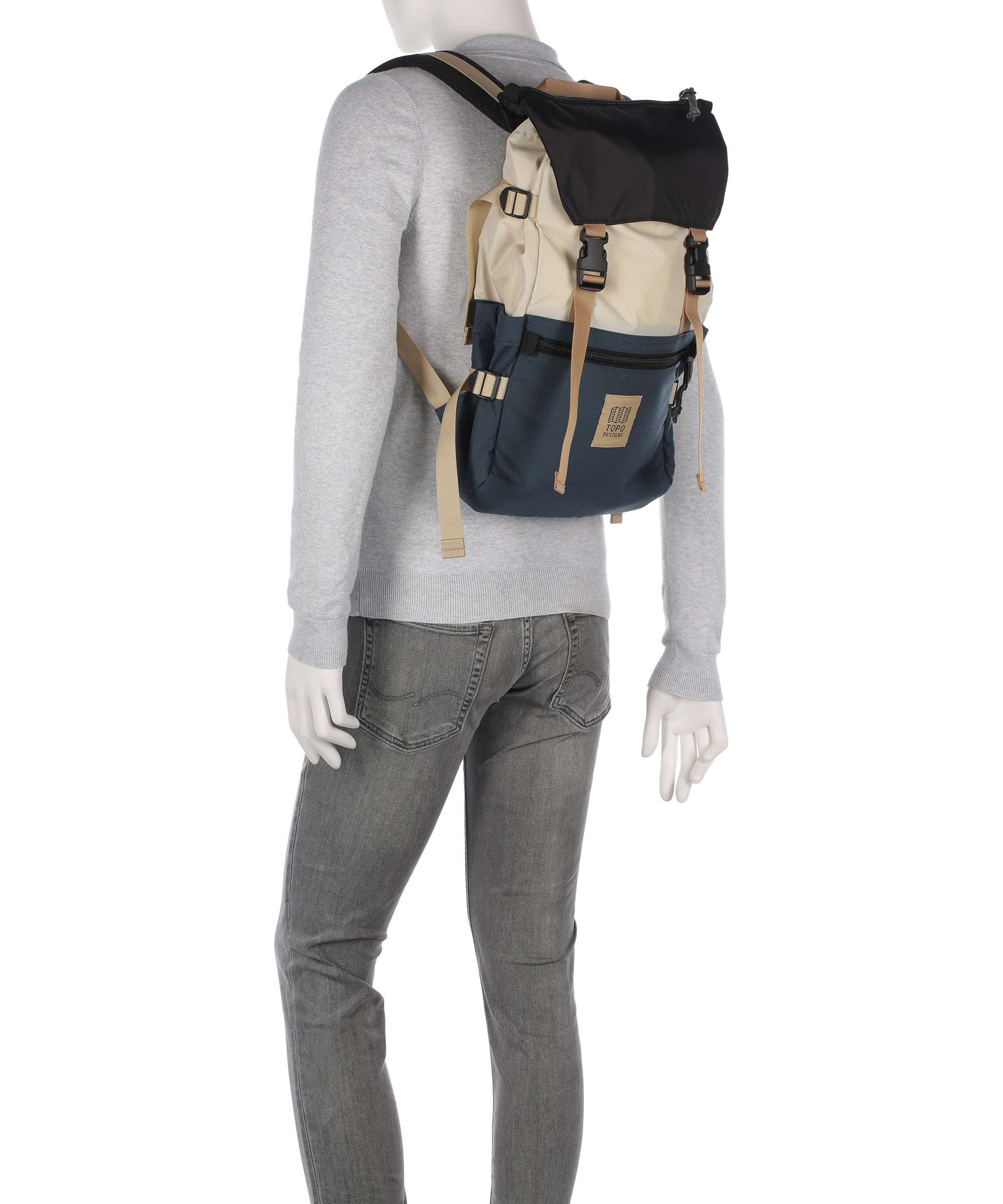 Topo Designs Rover Classic Plecak bone white/pond blue - Image 4
