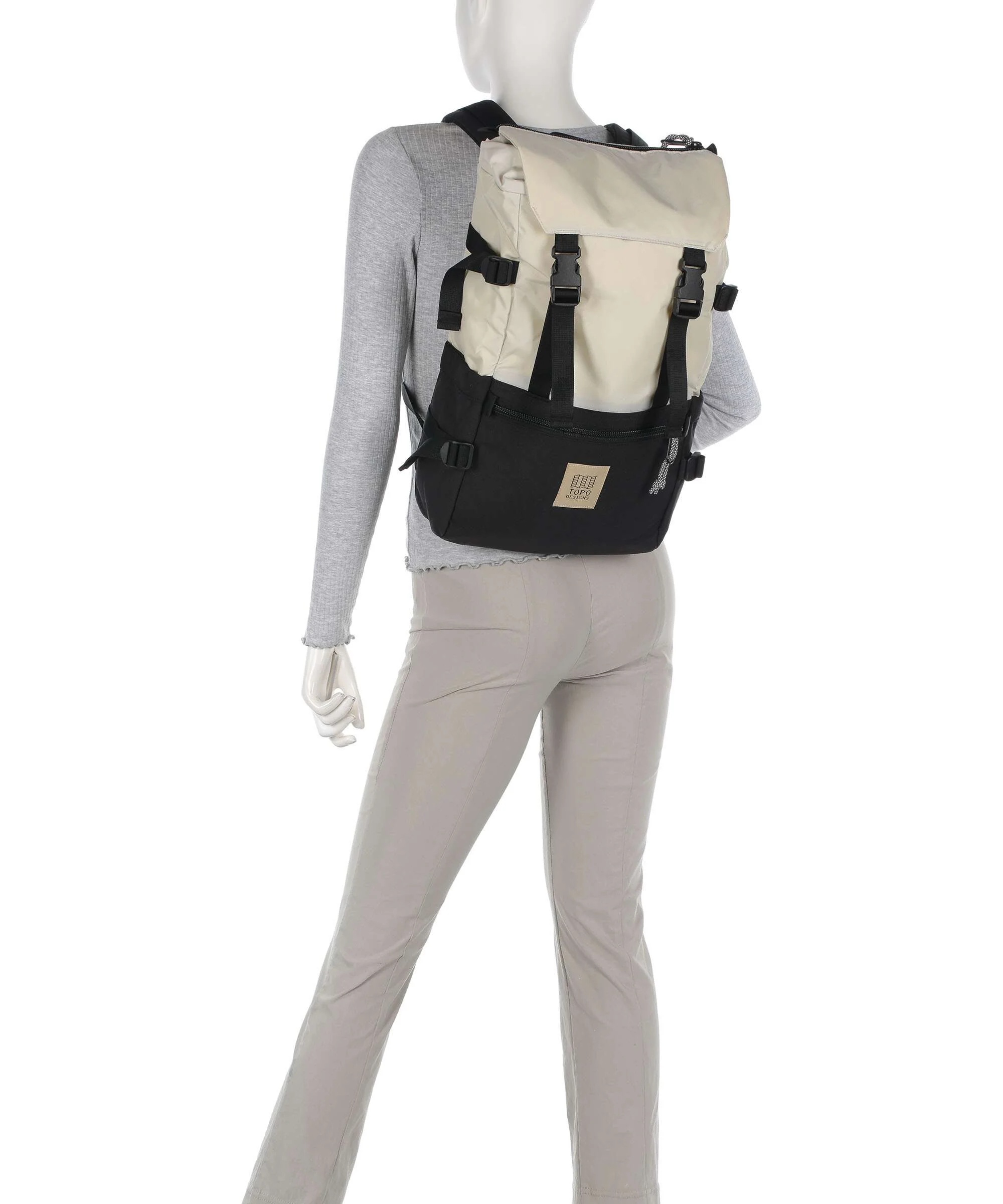 Topo Designs Rover Classic Plecak bone white/black - Image 3