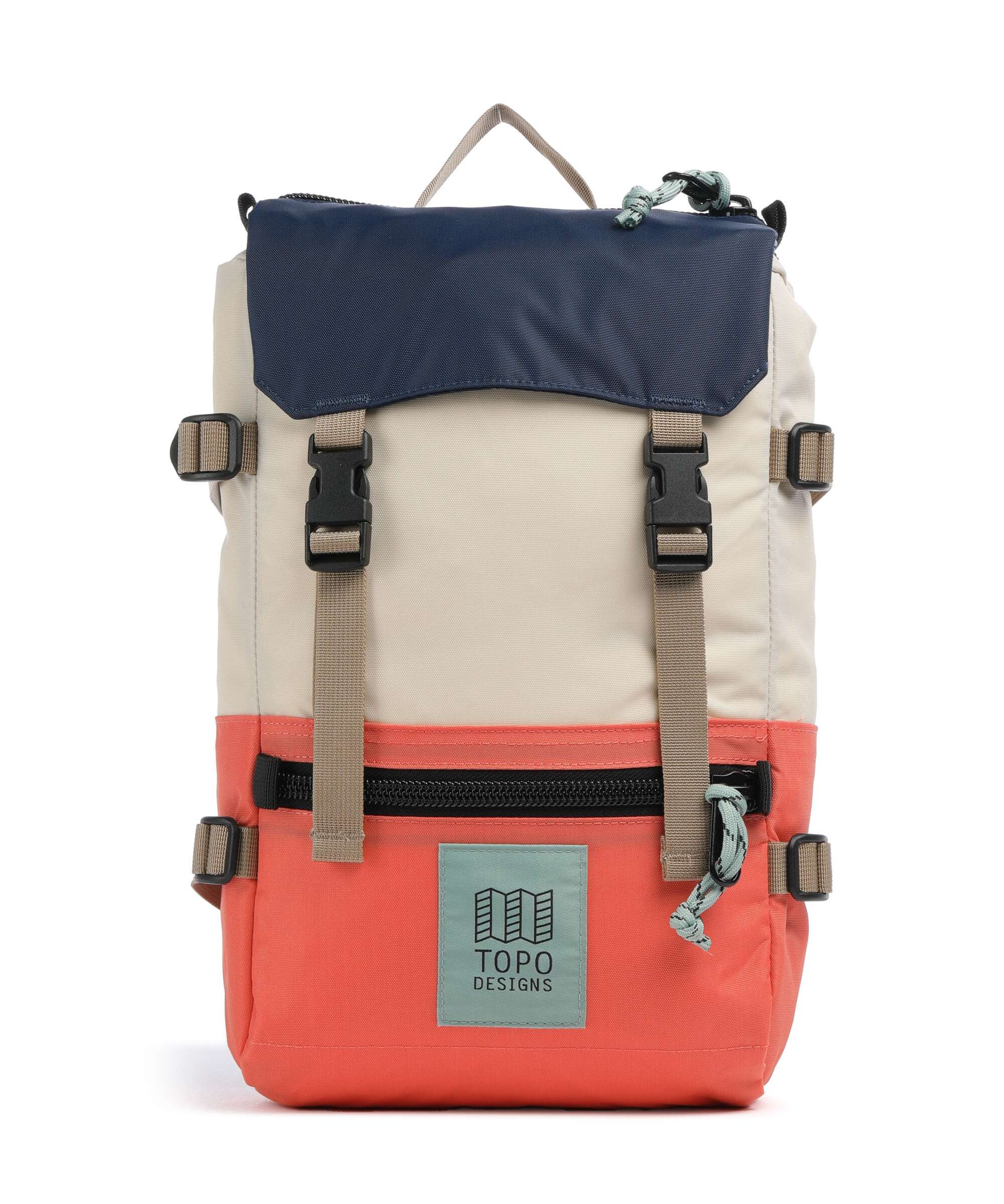 Topo Designs Rover Mini Plecak almond/emberglow