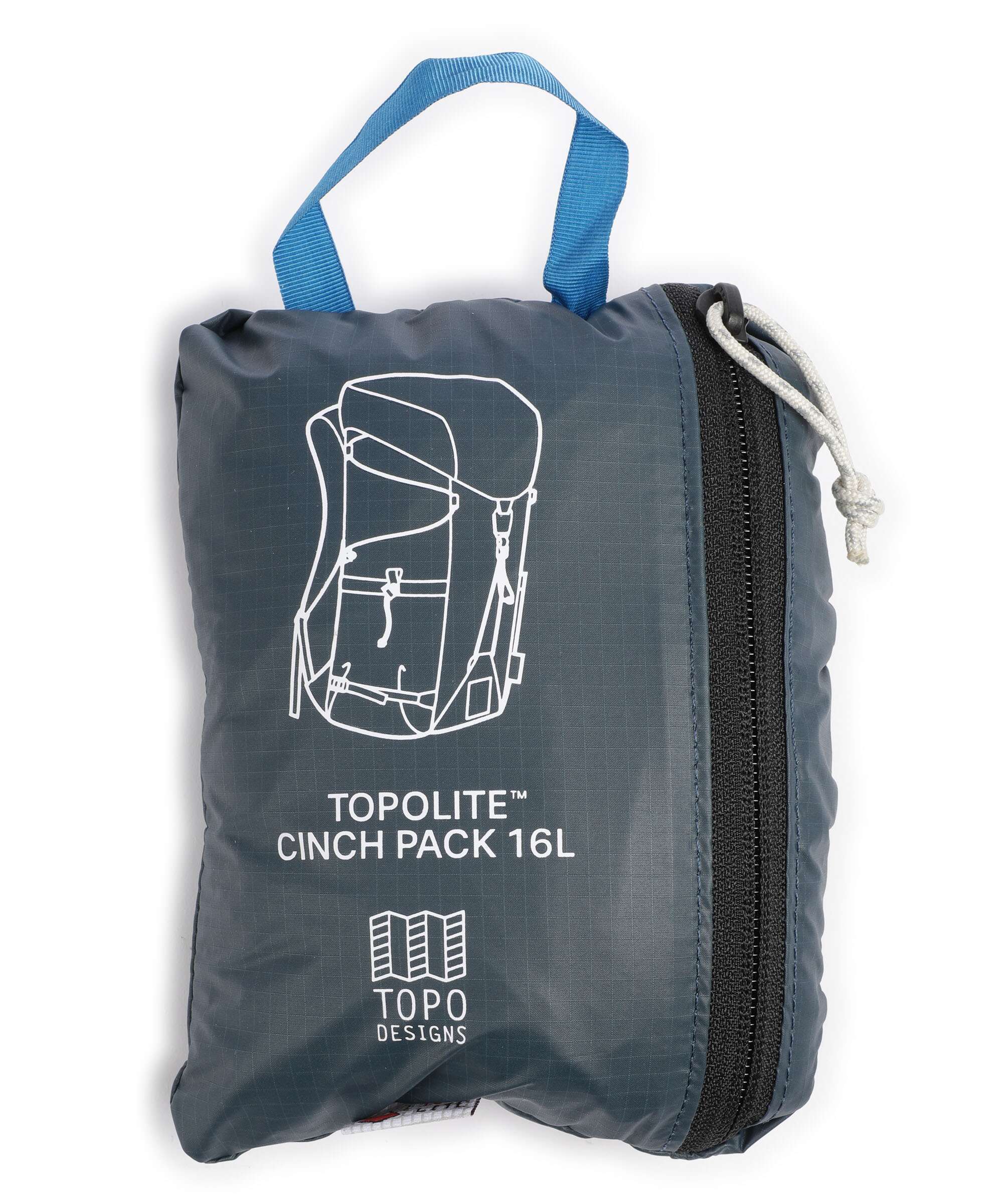 Topo Designs TopoLite 16 Plecak turystyczny pond blue - Image 7