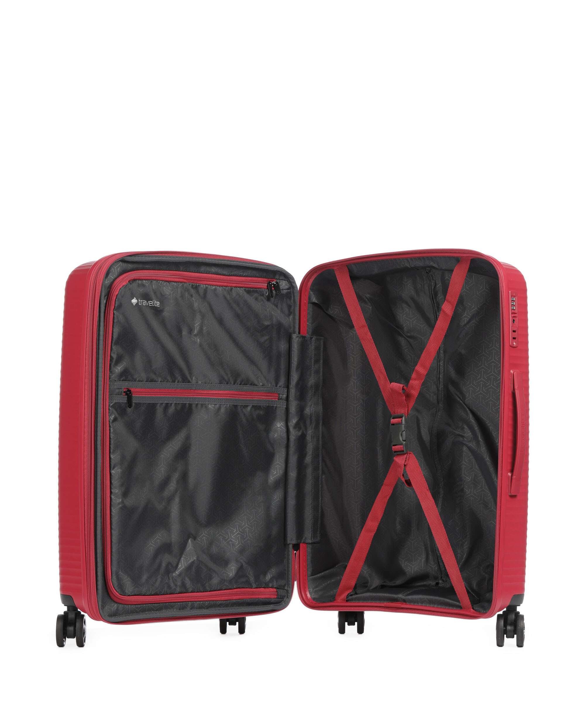 Travelite Air Stripe Komplet walizek (4 kołach) red - Image 6