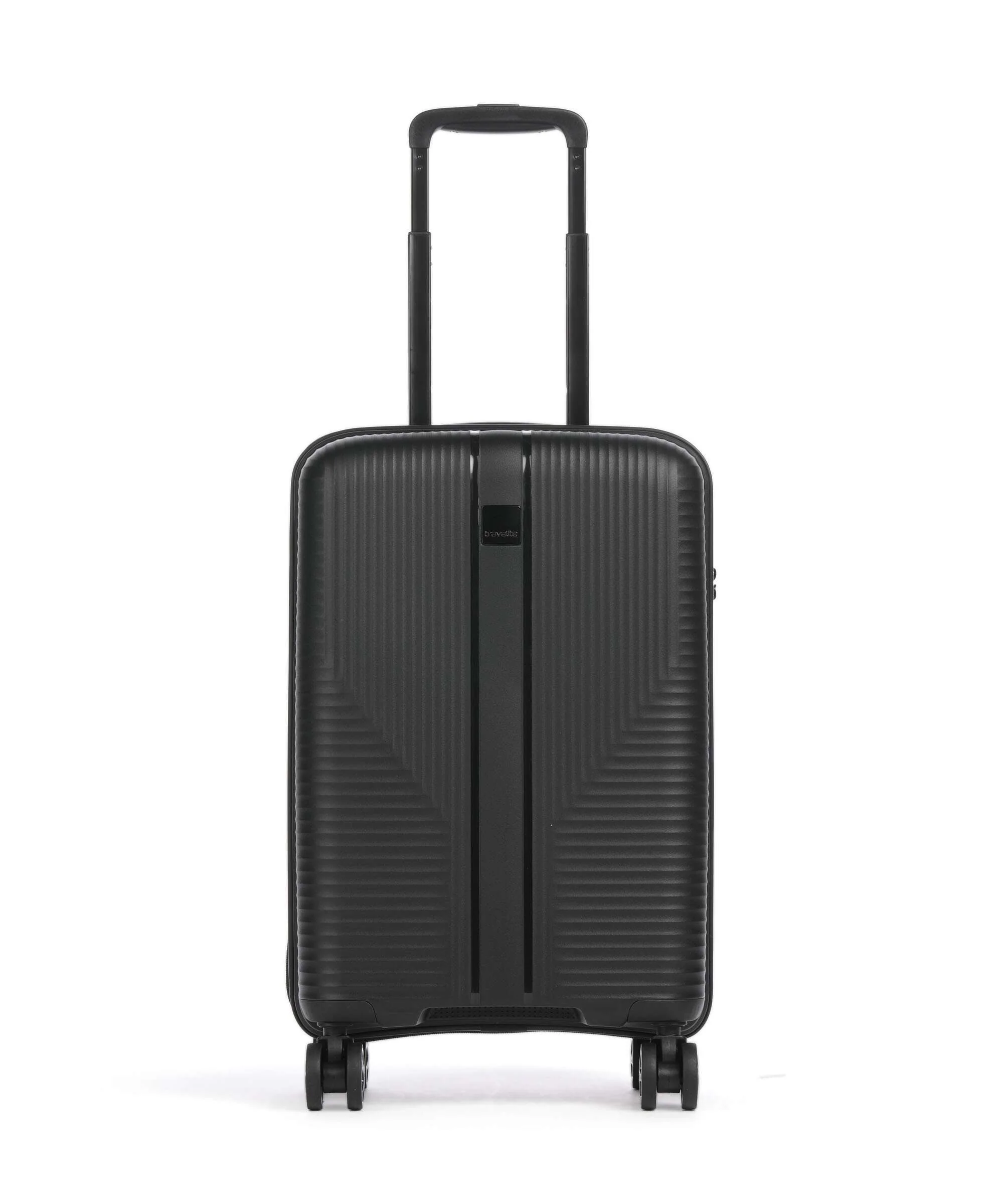 Travelite Air Stripe Slim Walizka na 4 kołach black