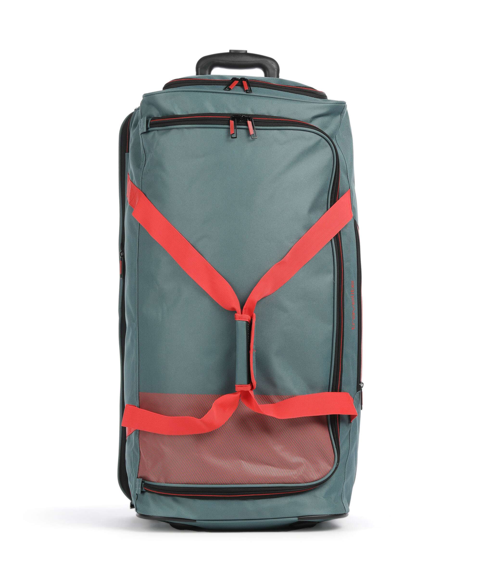 Travelite Basics Torba podróżna na kółkach grün/orange