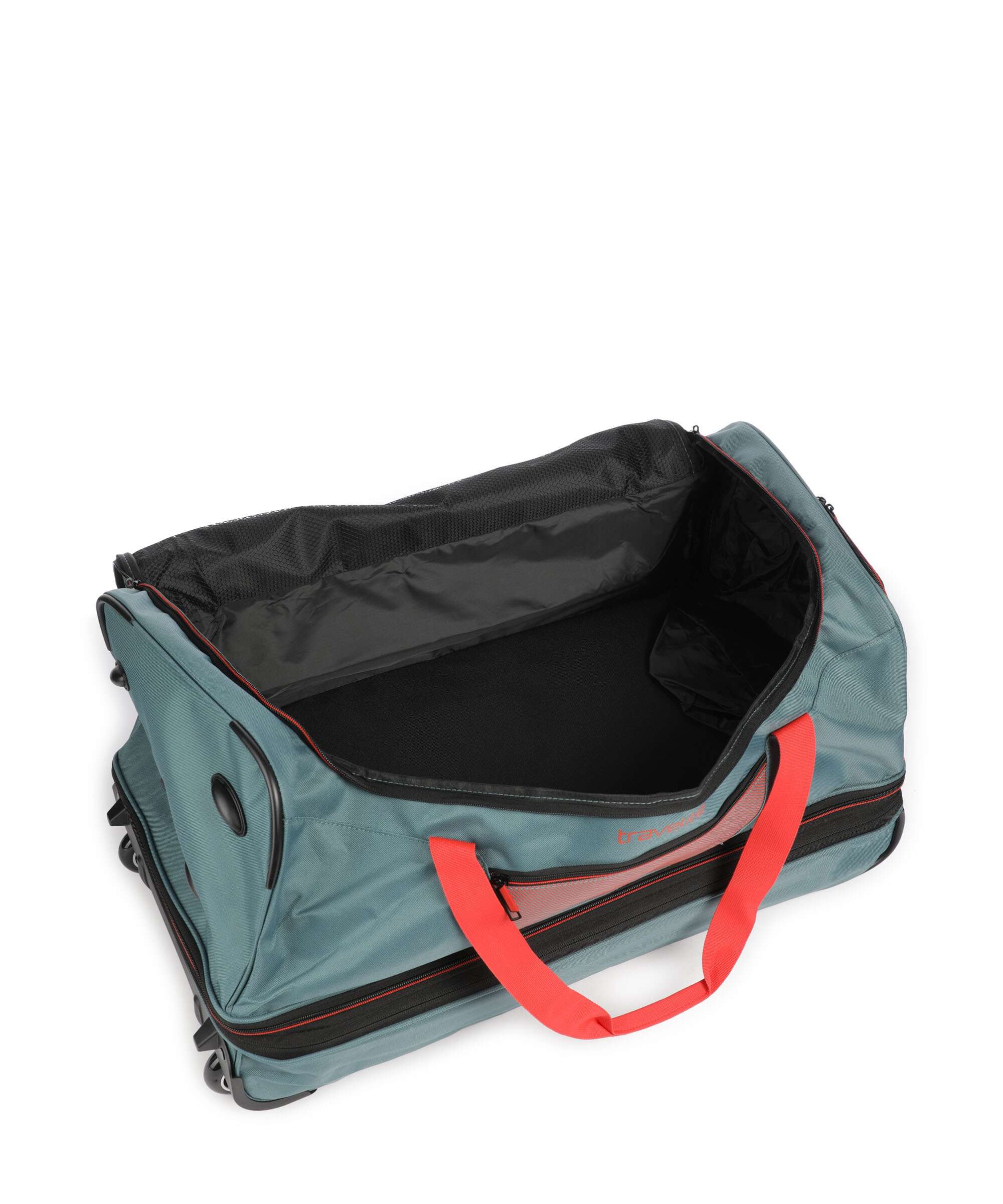 Travelite Basics Torba podróżna na kółkach grün/orange - Image 6