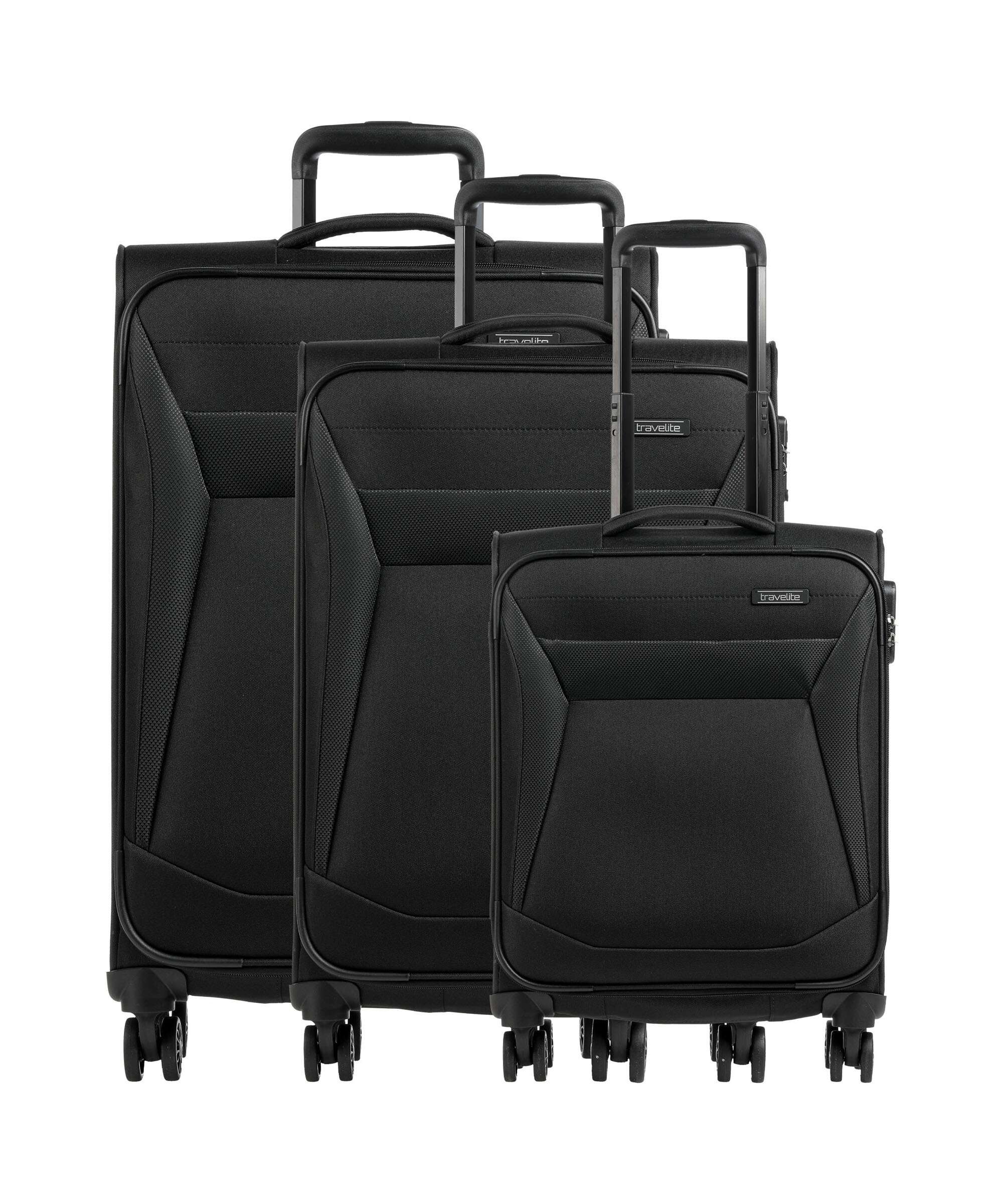 Travelite Chios Komplet walizek (4 kołach) schwarz