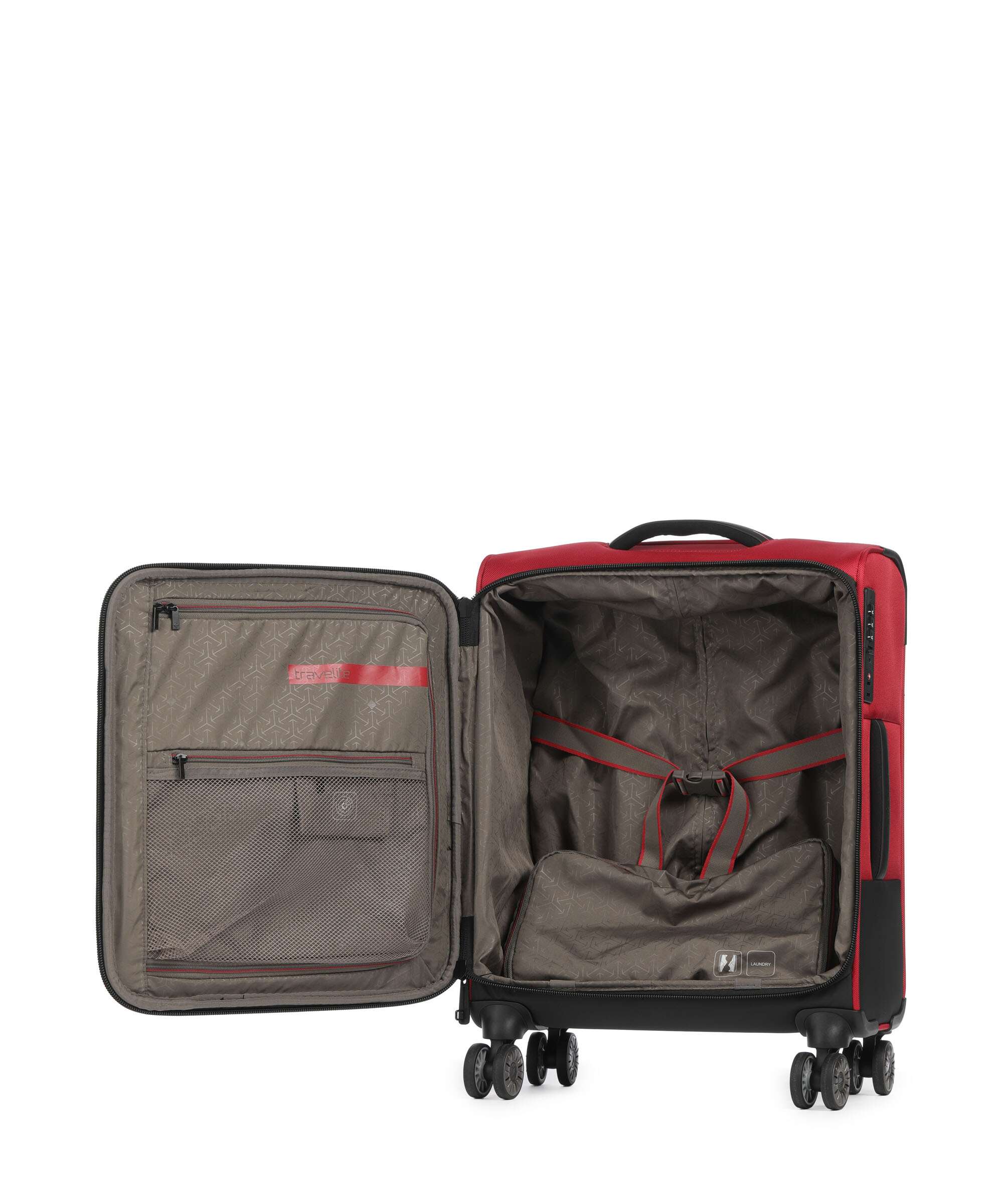 Travelite Crosslite 5.0 Walizka na 4 kołach red - Image 6