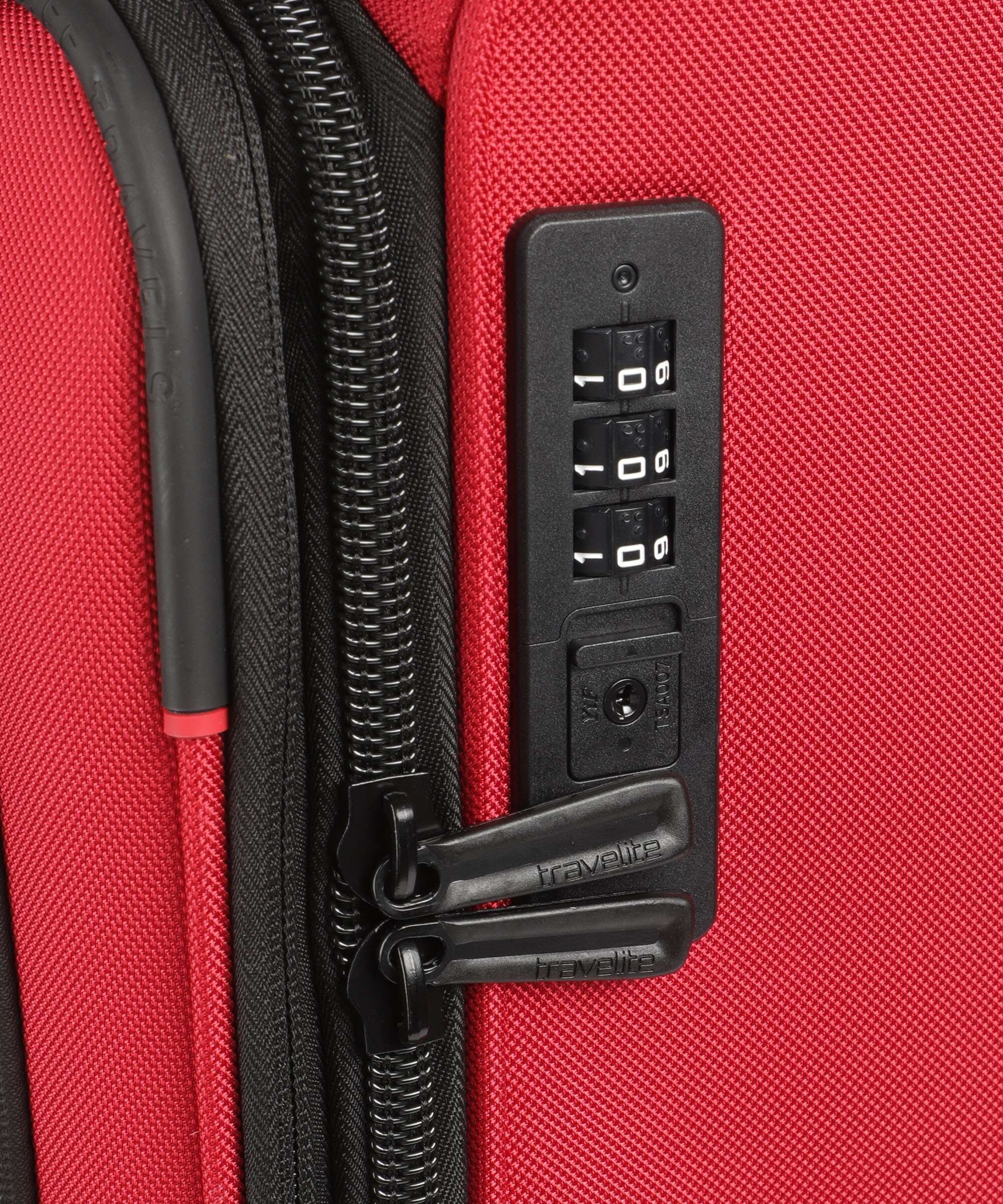 Travelite Crosslite 5.0 Walizka na 4 kołach red - Image 3