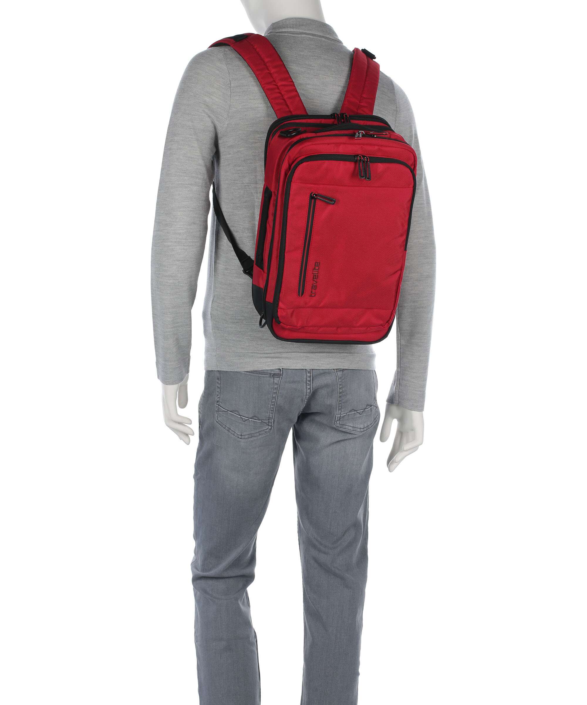 Travelite Crosslite Plecak podróżny red - Image 3