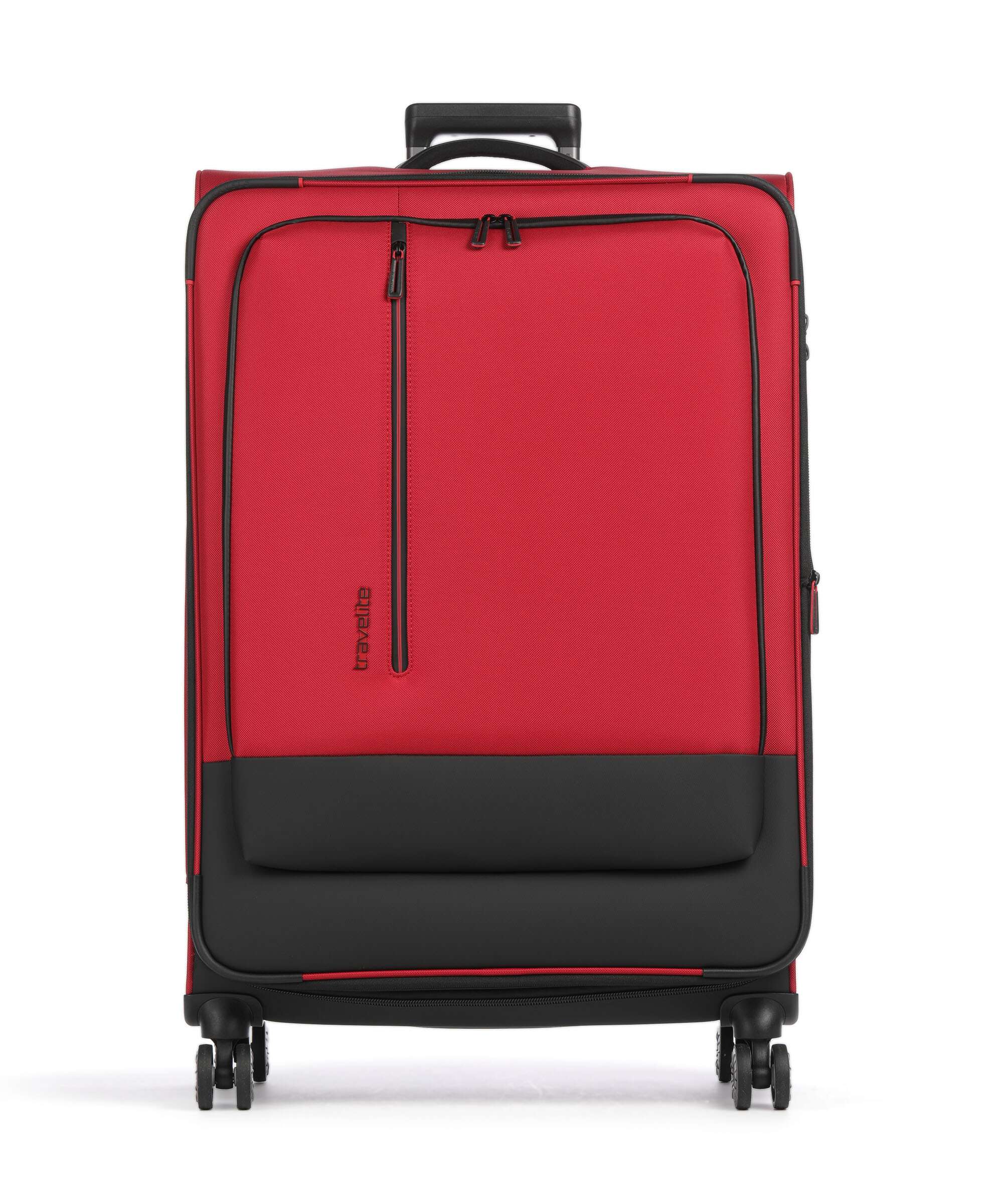 Travelite Crosslite Walizka na 4 kołach red