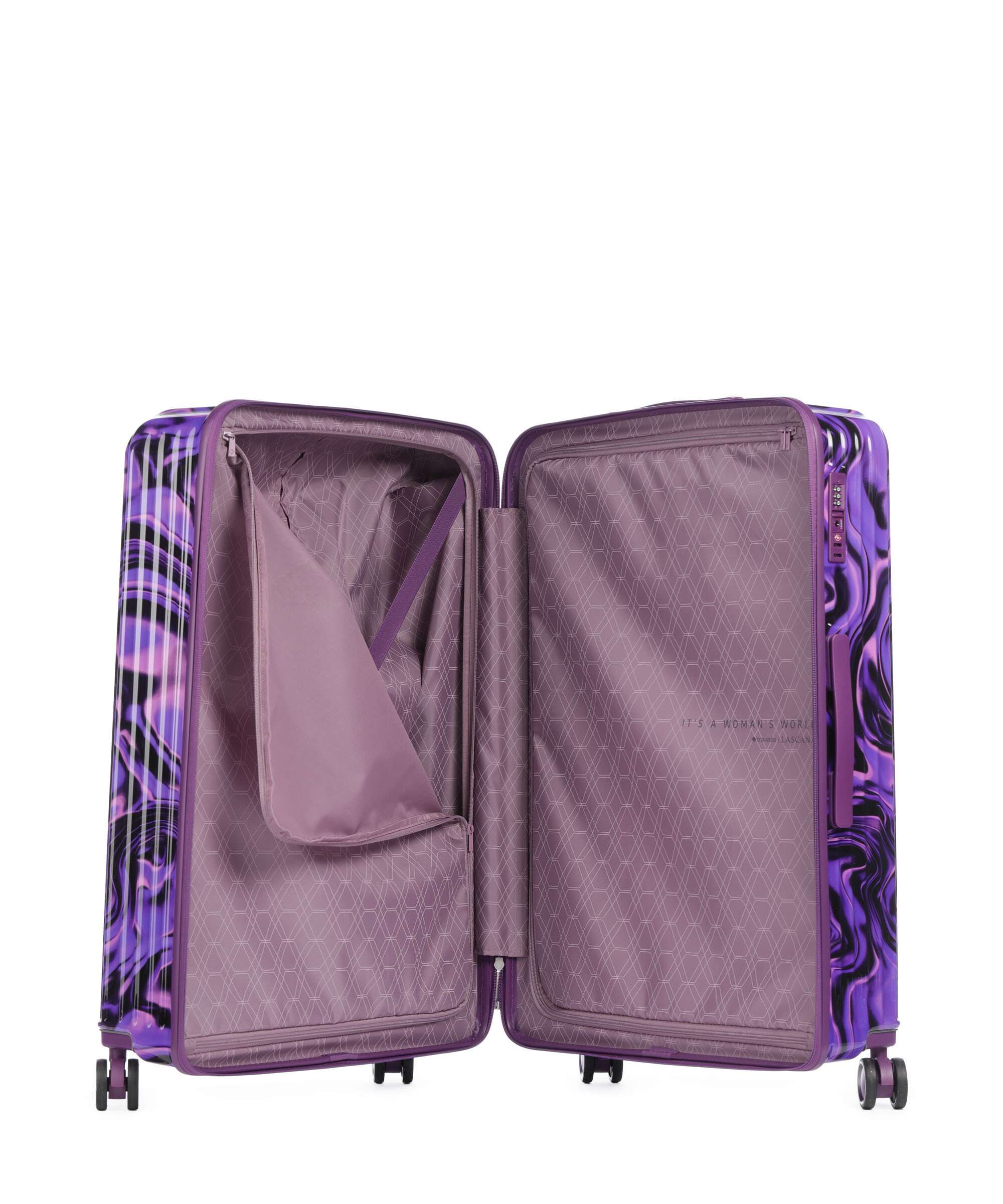 Travelite Lascana Edition Walizka na 4 kołach purple swirl - Image 5