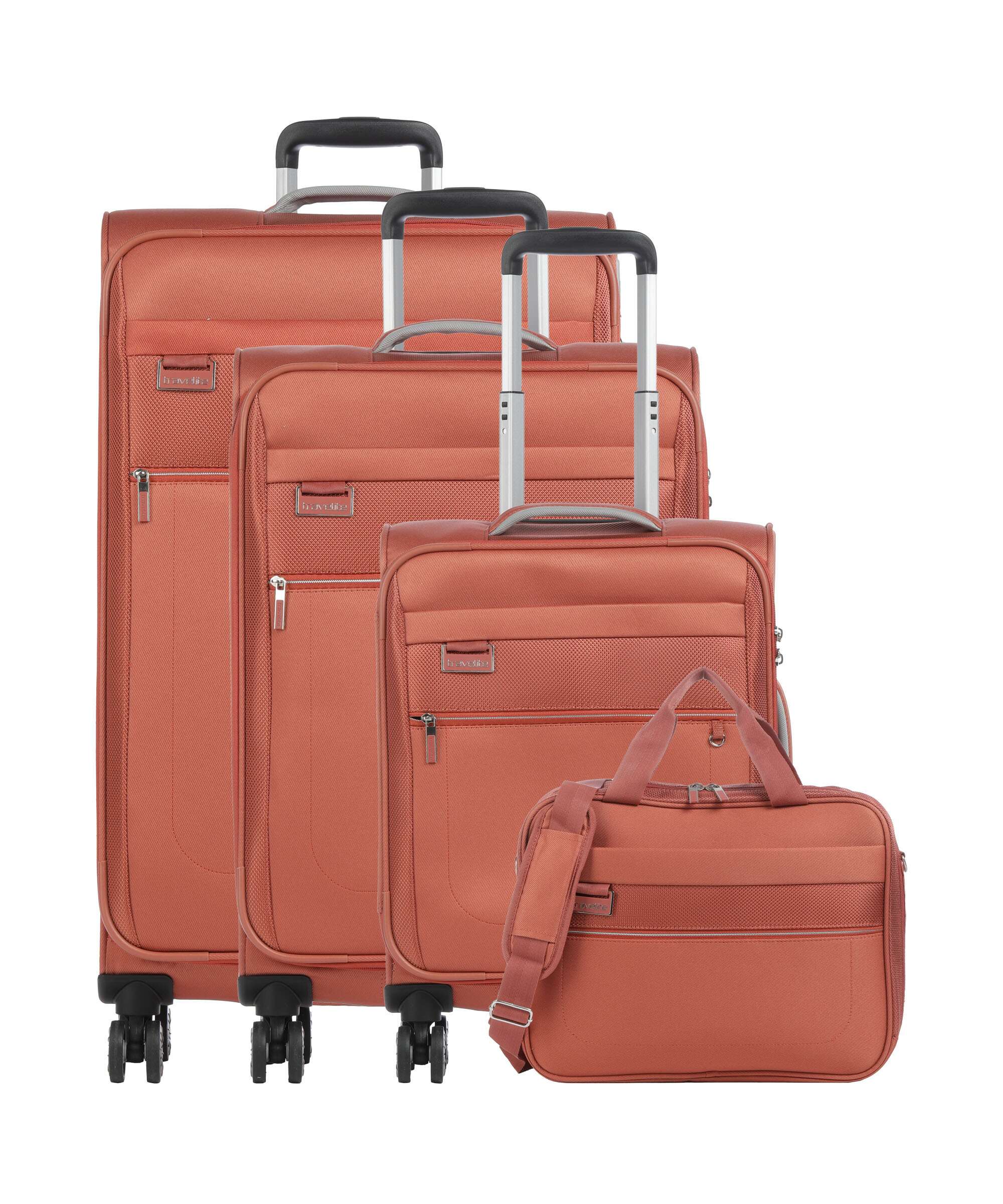 Travelite Miigo Komplet walizek (4 kołach) safran