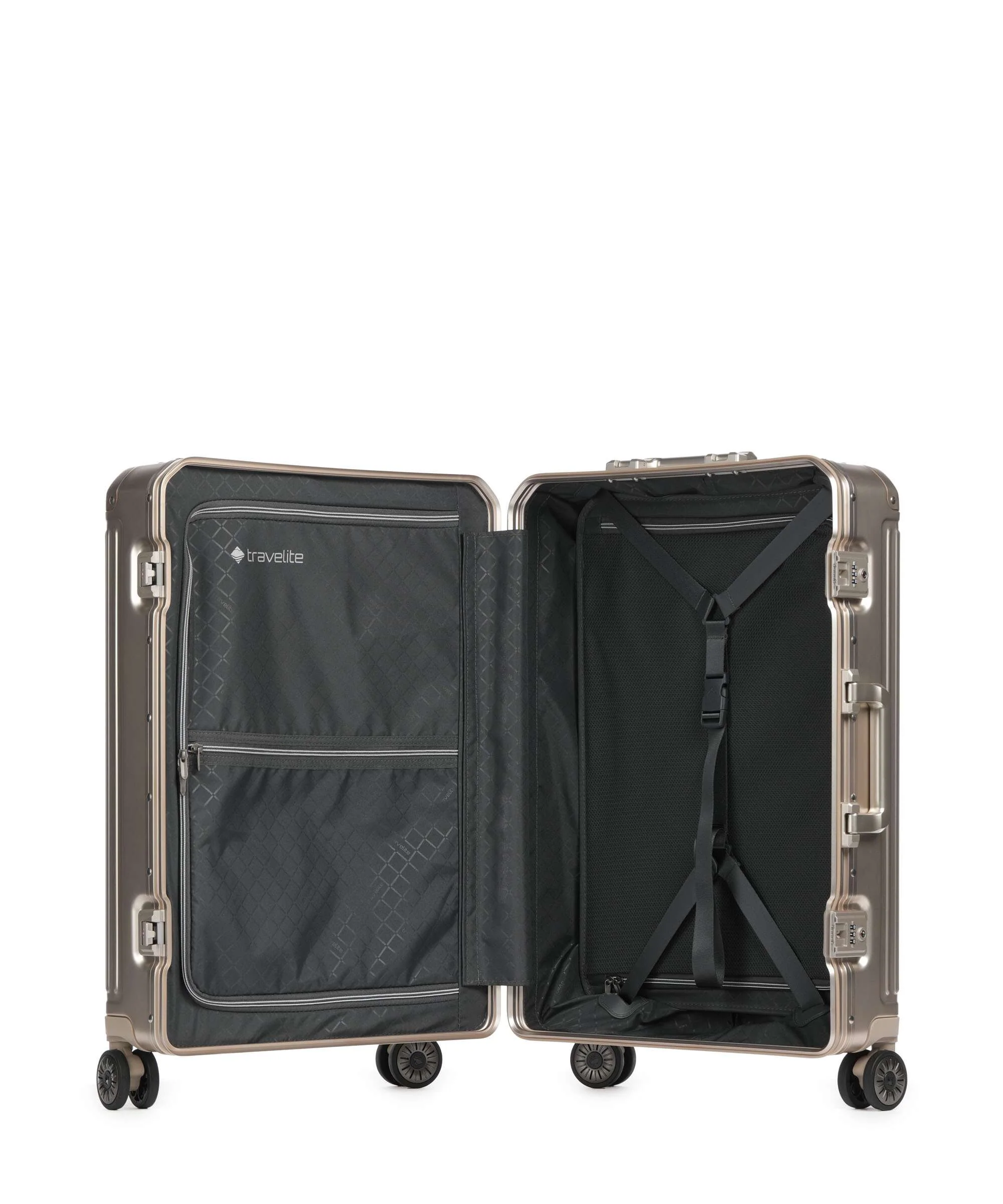 Travelite Next 2.0 Walizka na 4 kołach champagne - Image 5