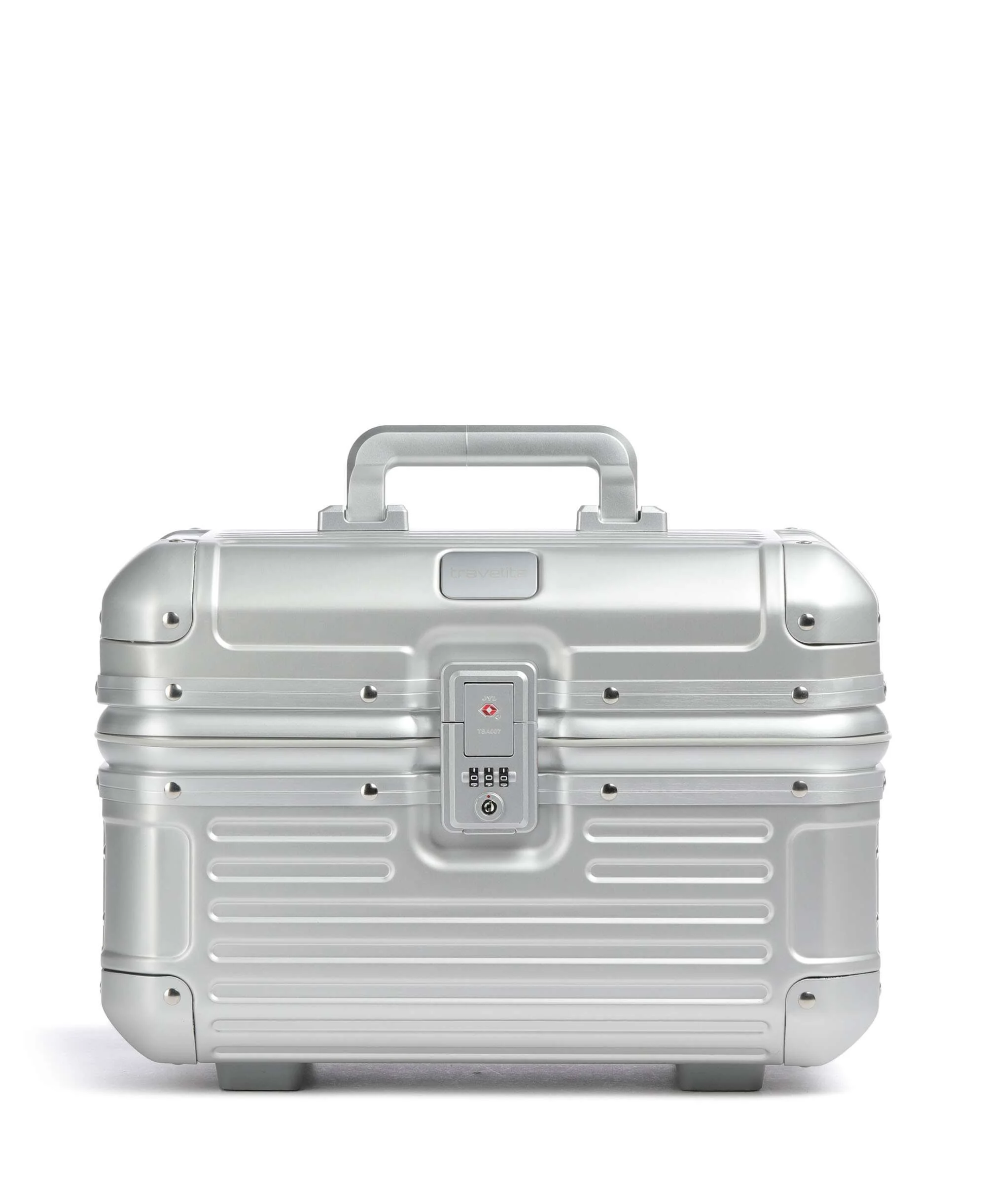 Travelite Next Kuferek na kosmetyki silber