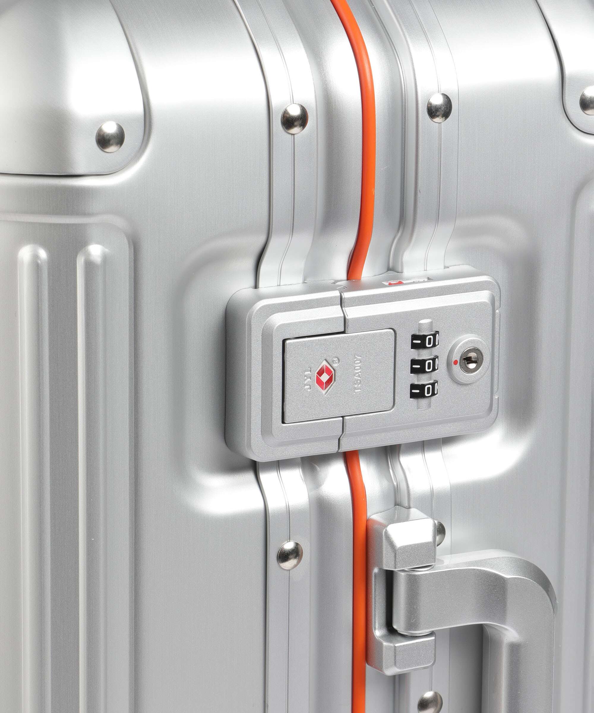 Travelite Next Walizka na 4 kołach silber orange - Image 3