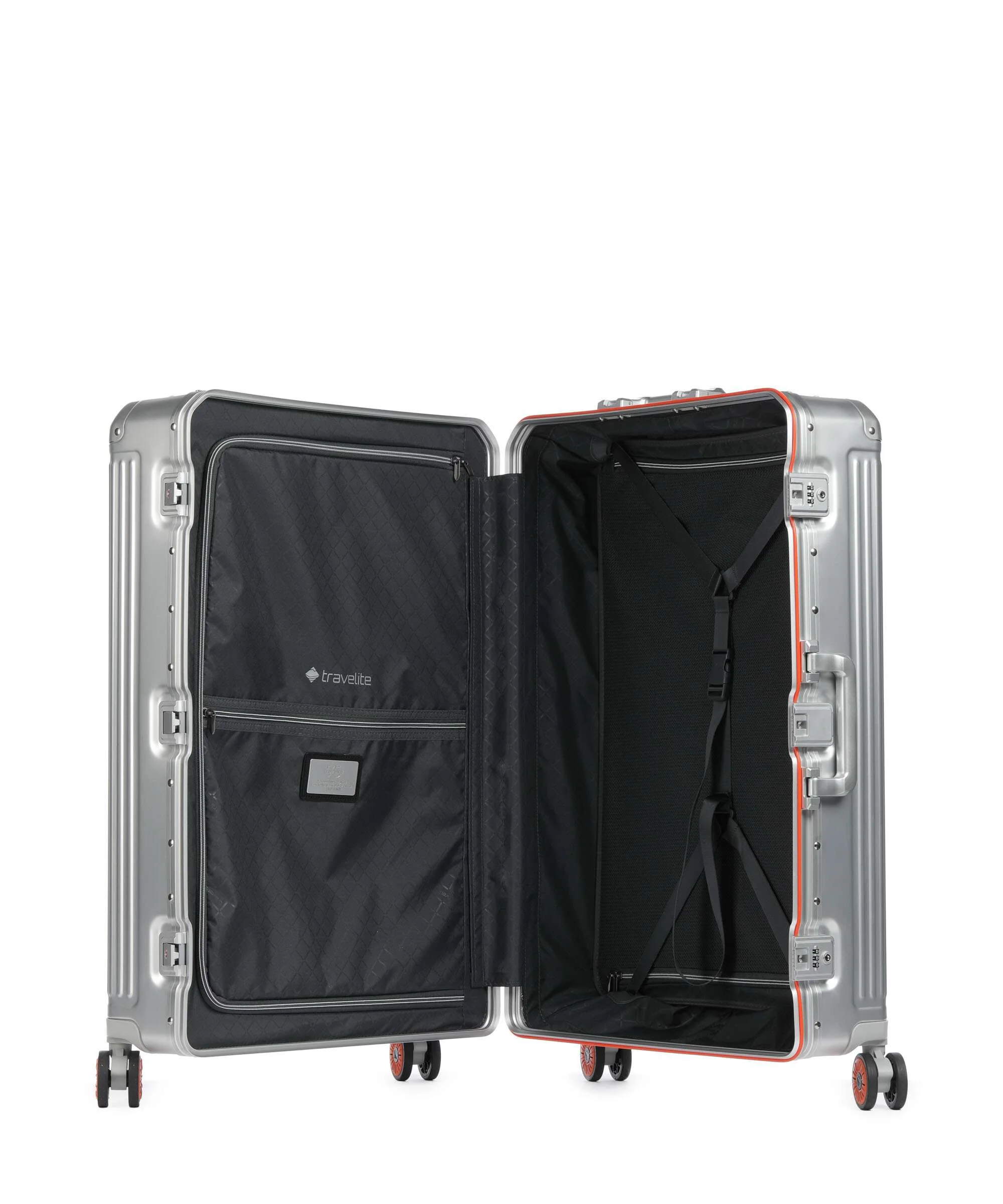 Travelite Next Walizka na 4 kołach silber orange - Image 7