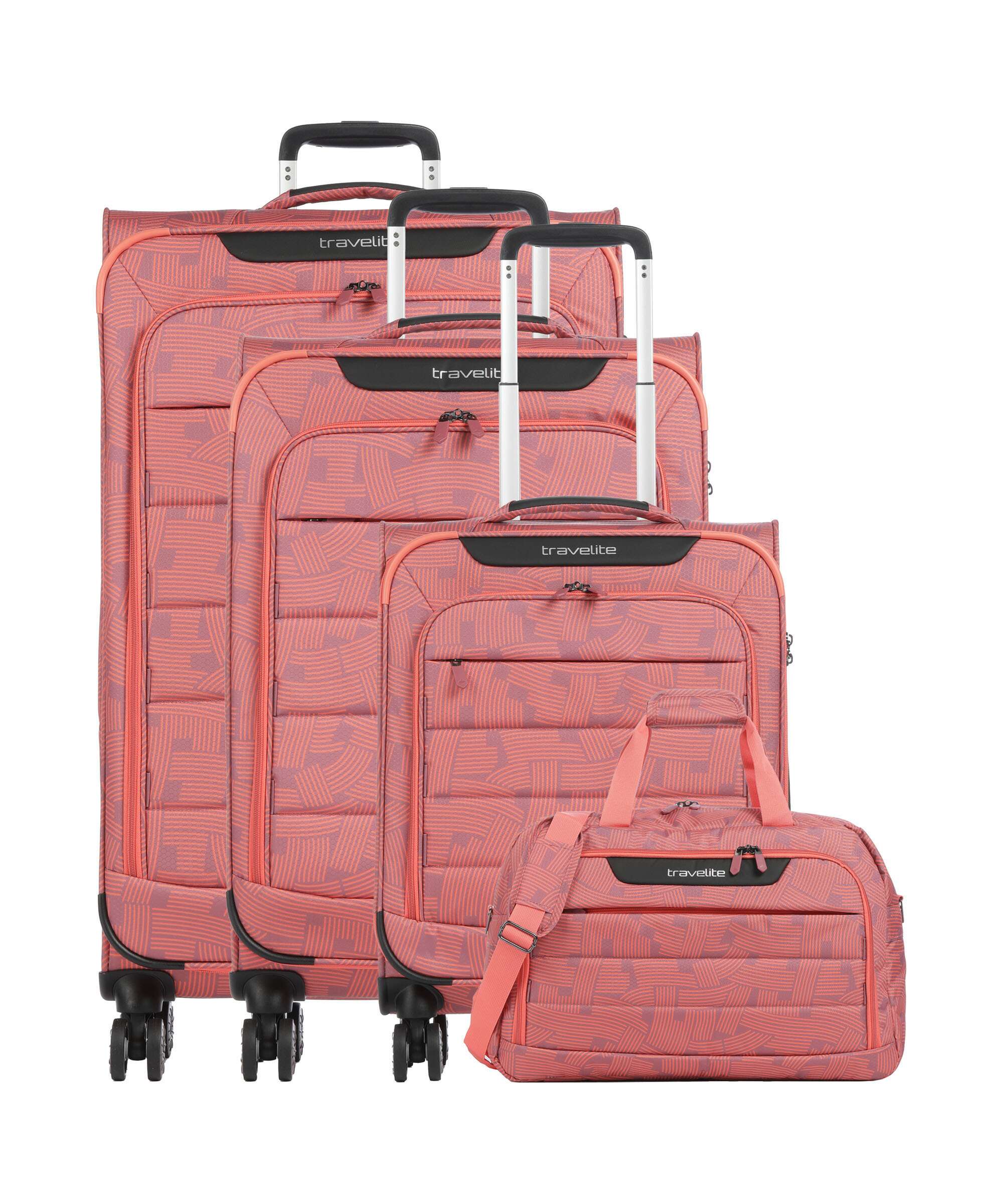 Travelite Skaii Komplet walizek (4 kołach) peach