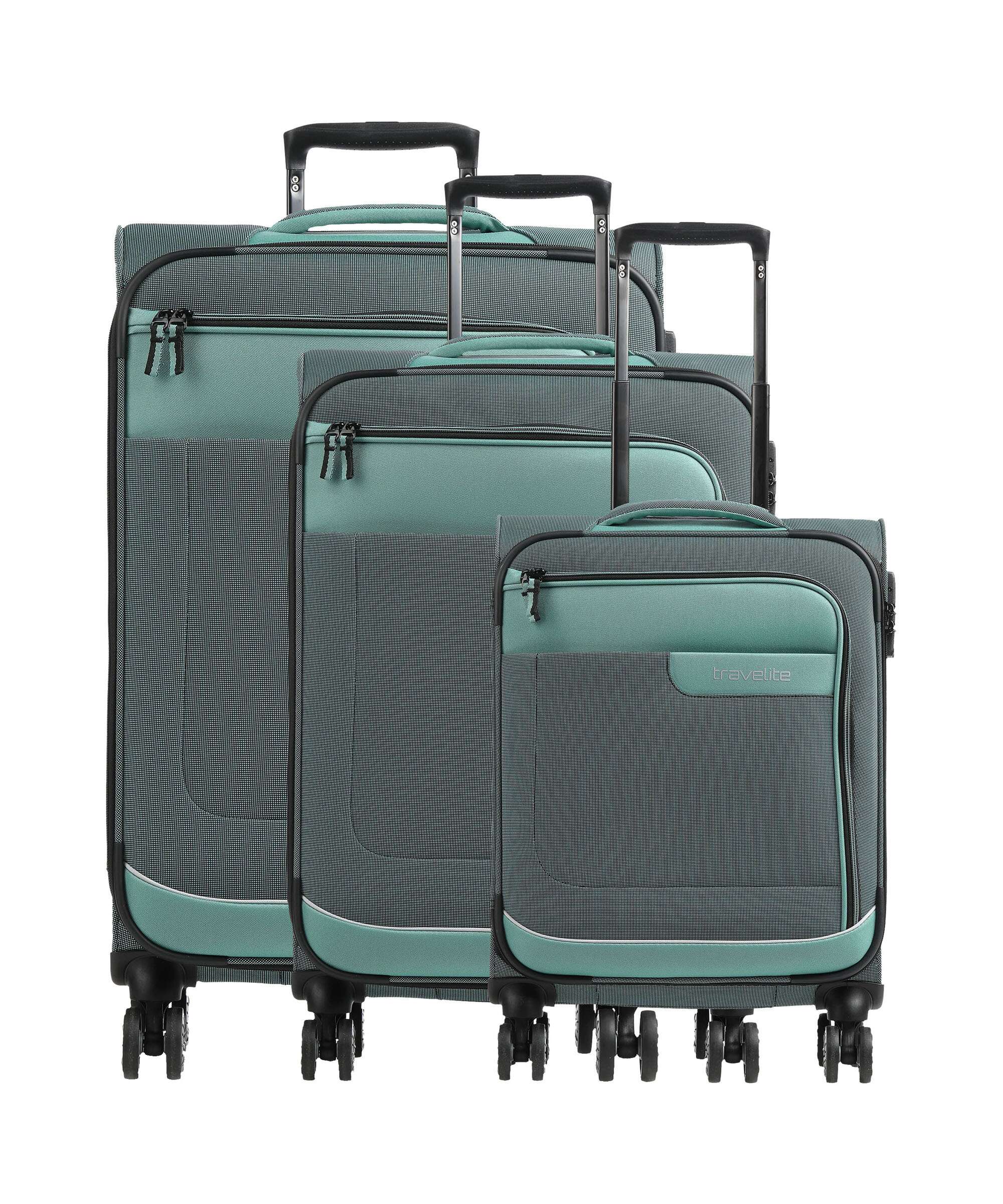 Travelite Viia Komplet walizek (4 kołach) eukalyptus