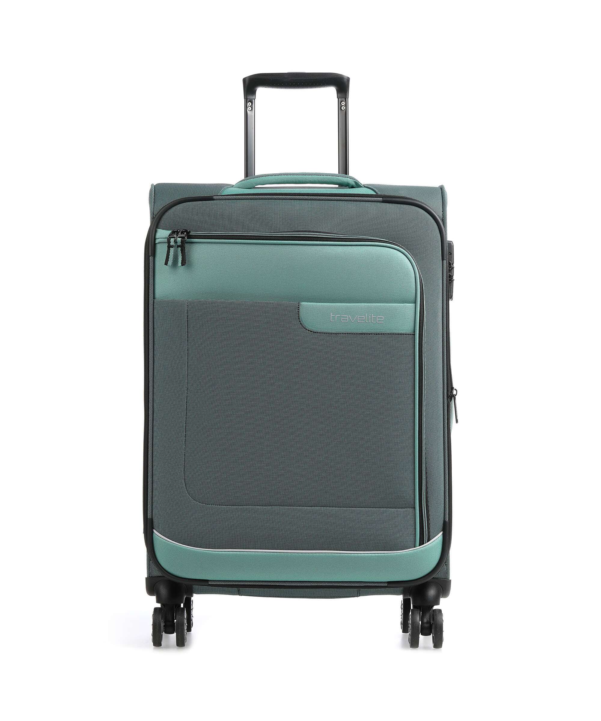 Travelite Viia Walizka na 4 kołach eukalyptus