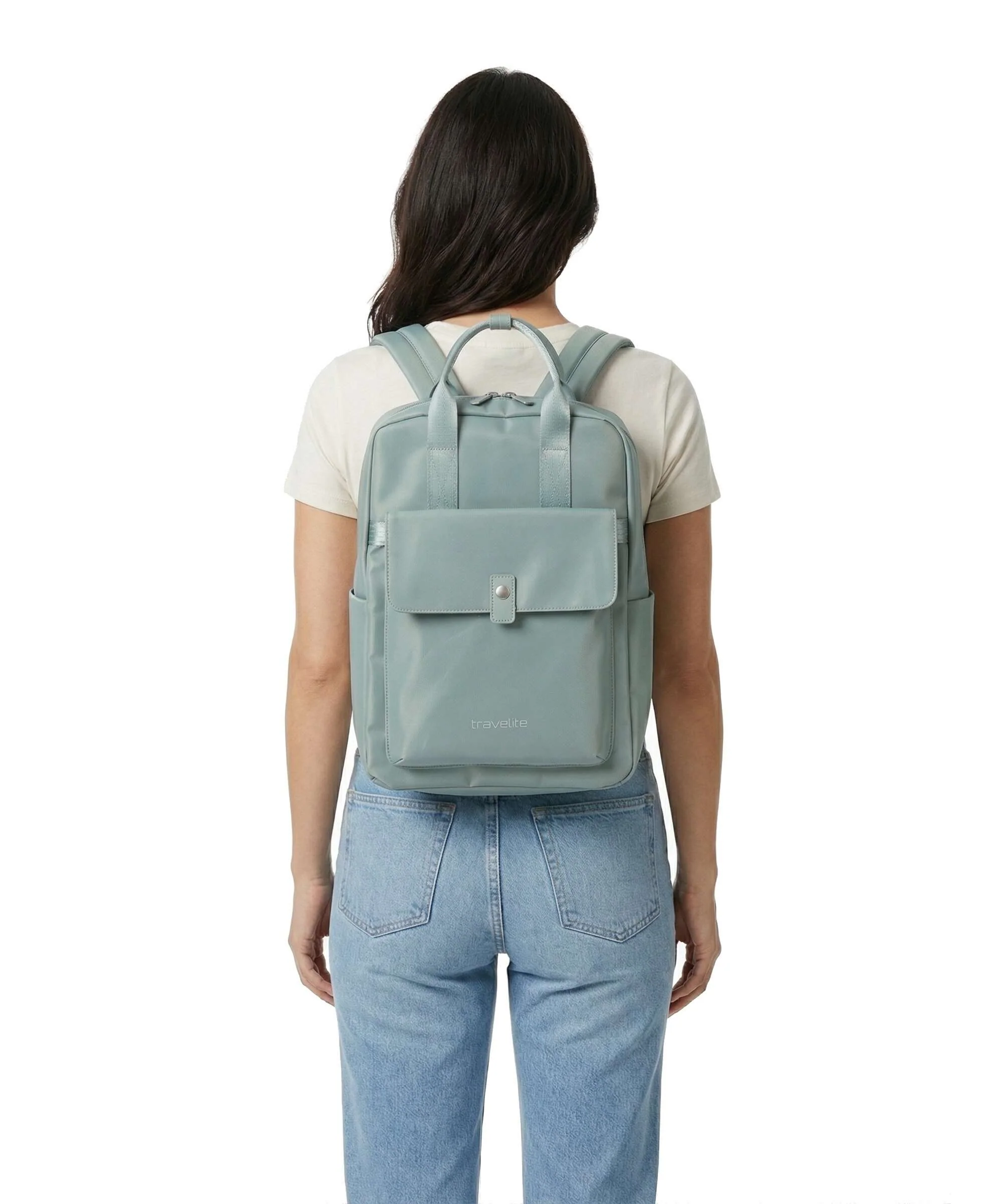 Travelite Ville Plecak sage green - Image 3