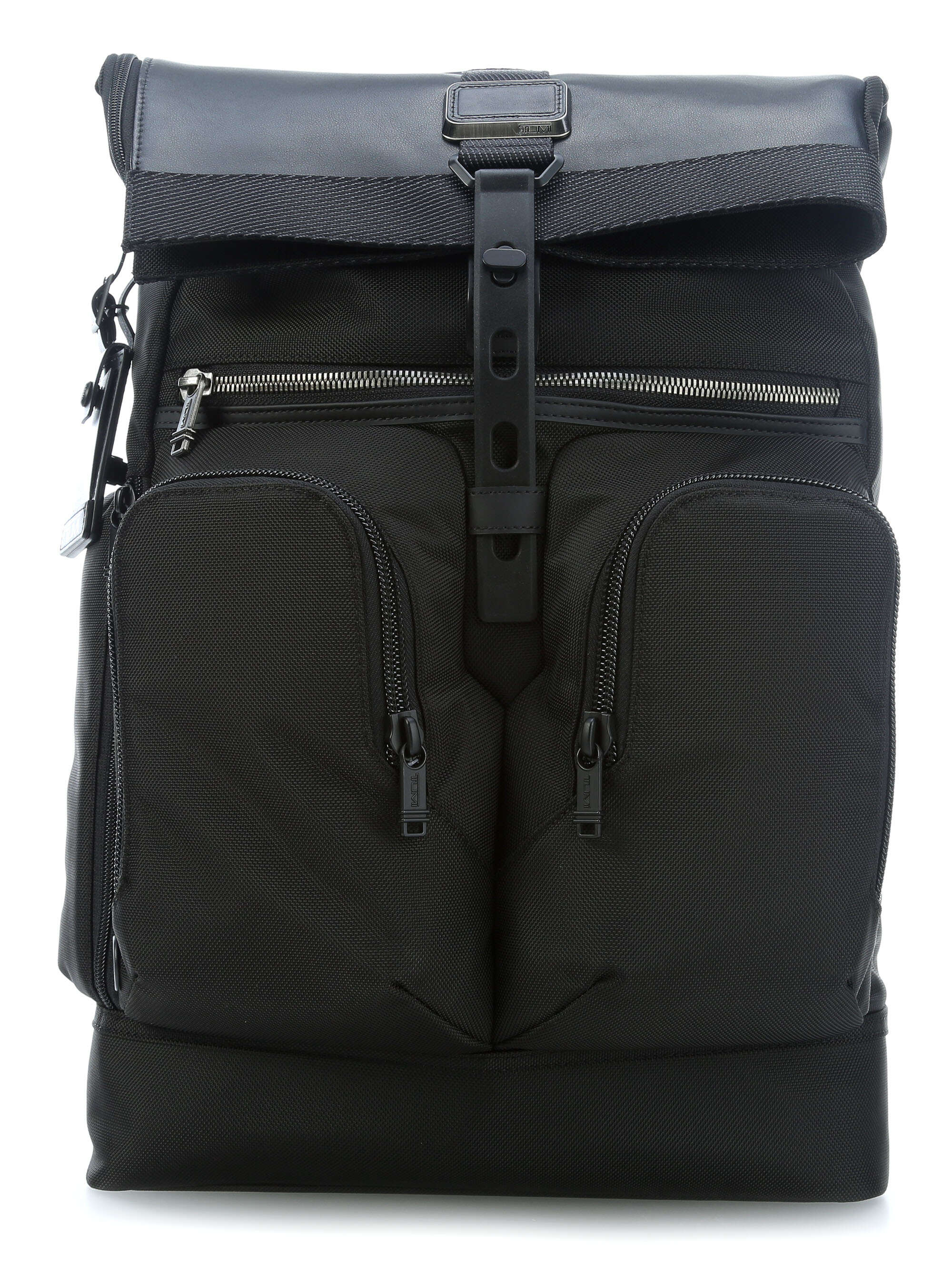 tumi Alpha Bravo London Rolltop Backpack czarny