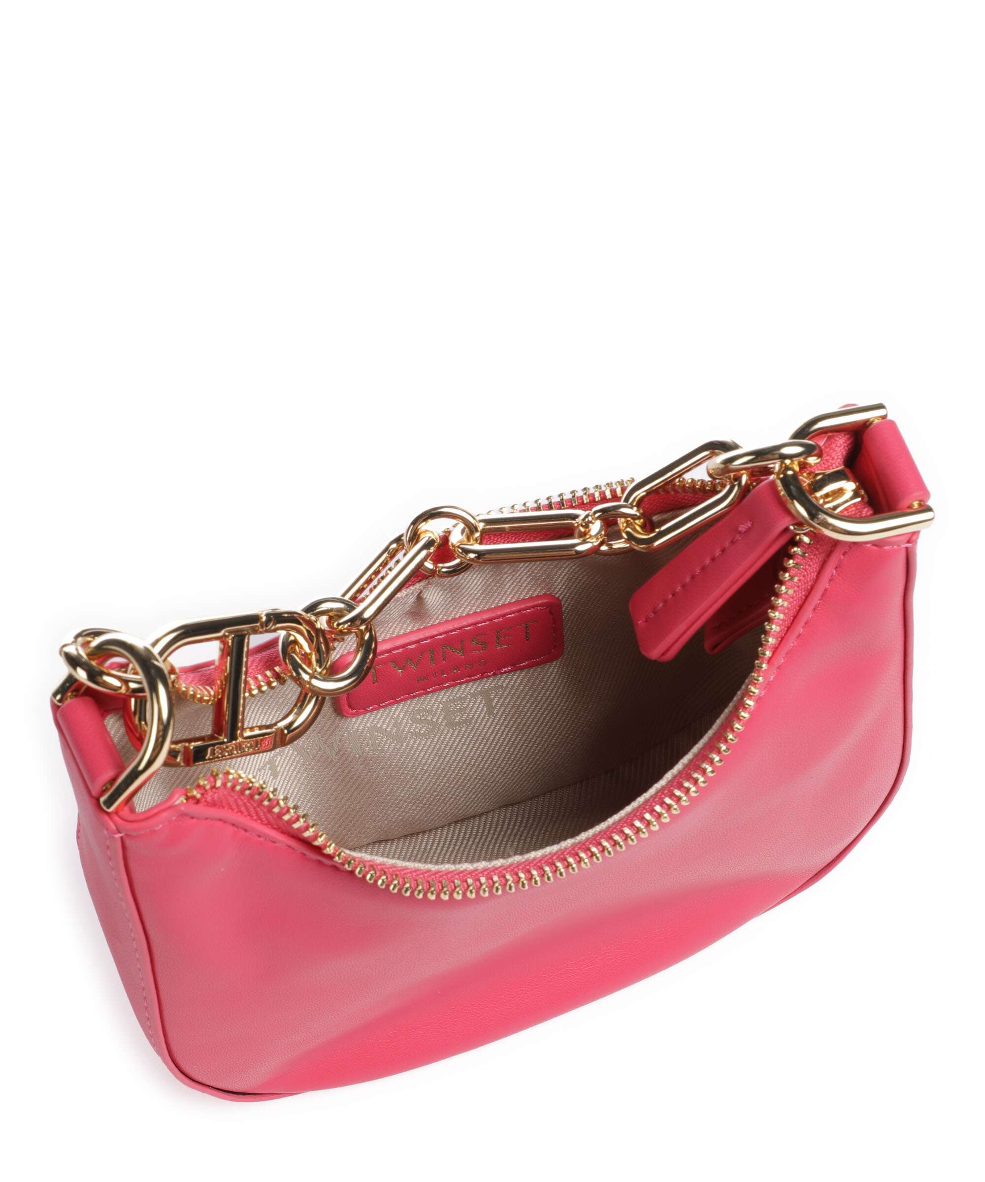 Twinset Croissant Torebka bright rose - Image 6