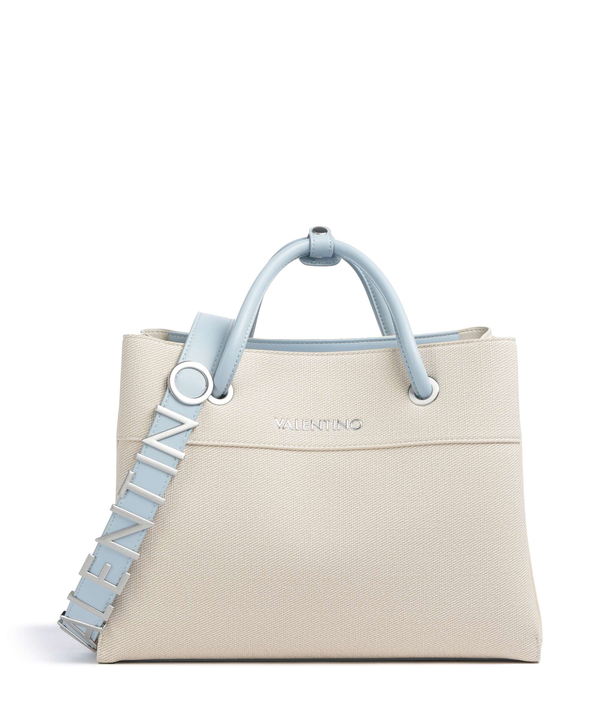 Valentino Bags Alexia Summer Torebka naturale/avio