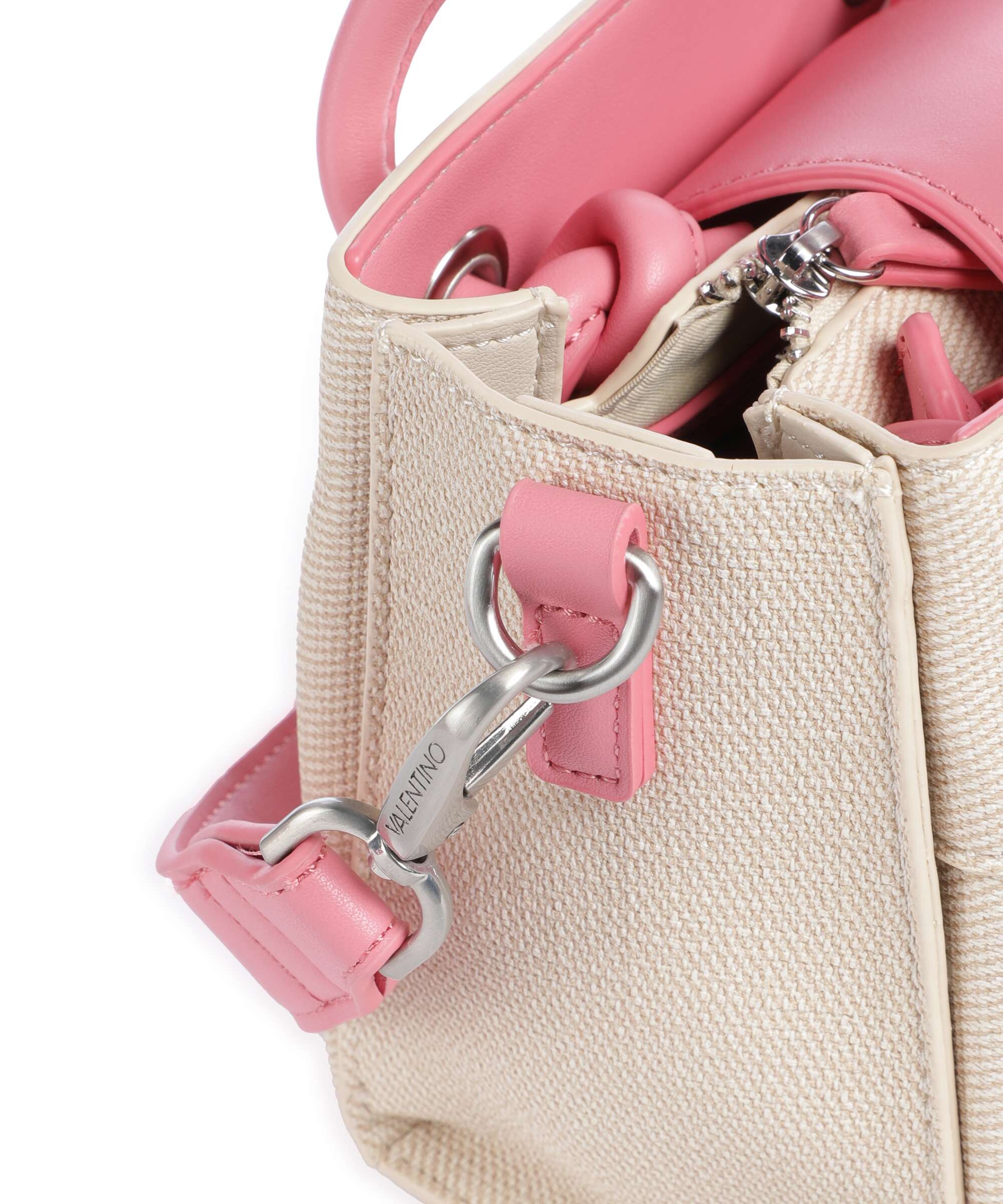 Valentino Bags Alexia Summer Torebka naturale/rosa - Image 3