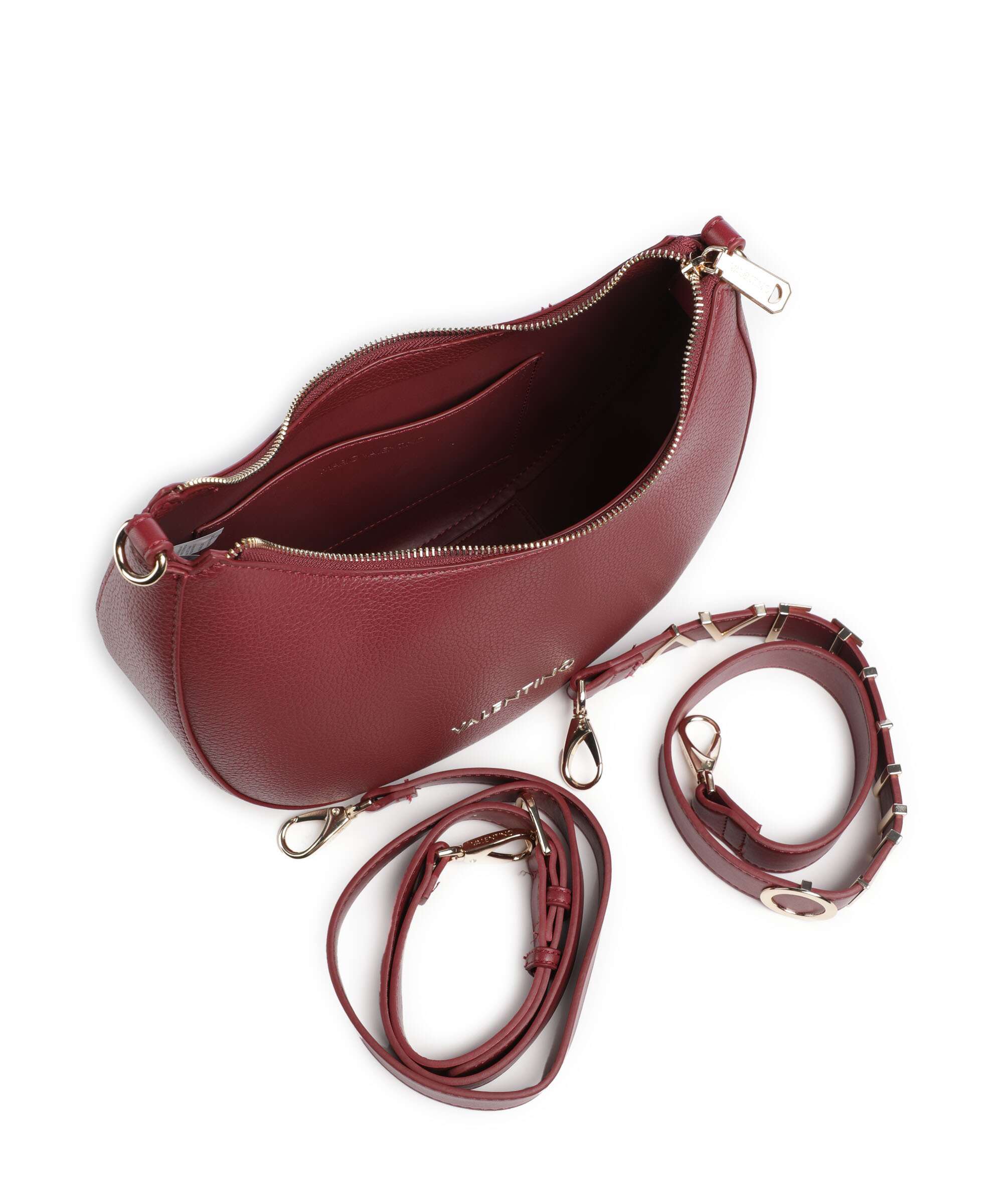 Valentino Bags Alexia Torba na ramię bordeaux - Image 5
