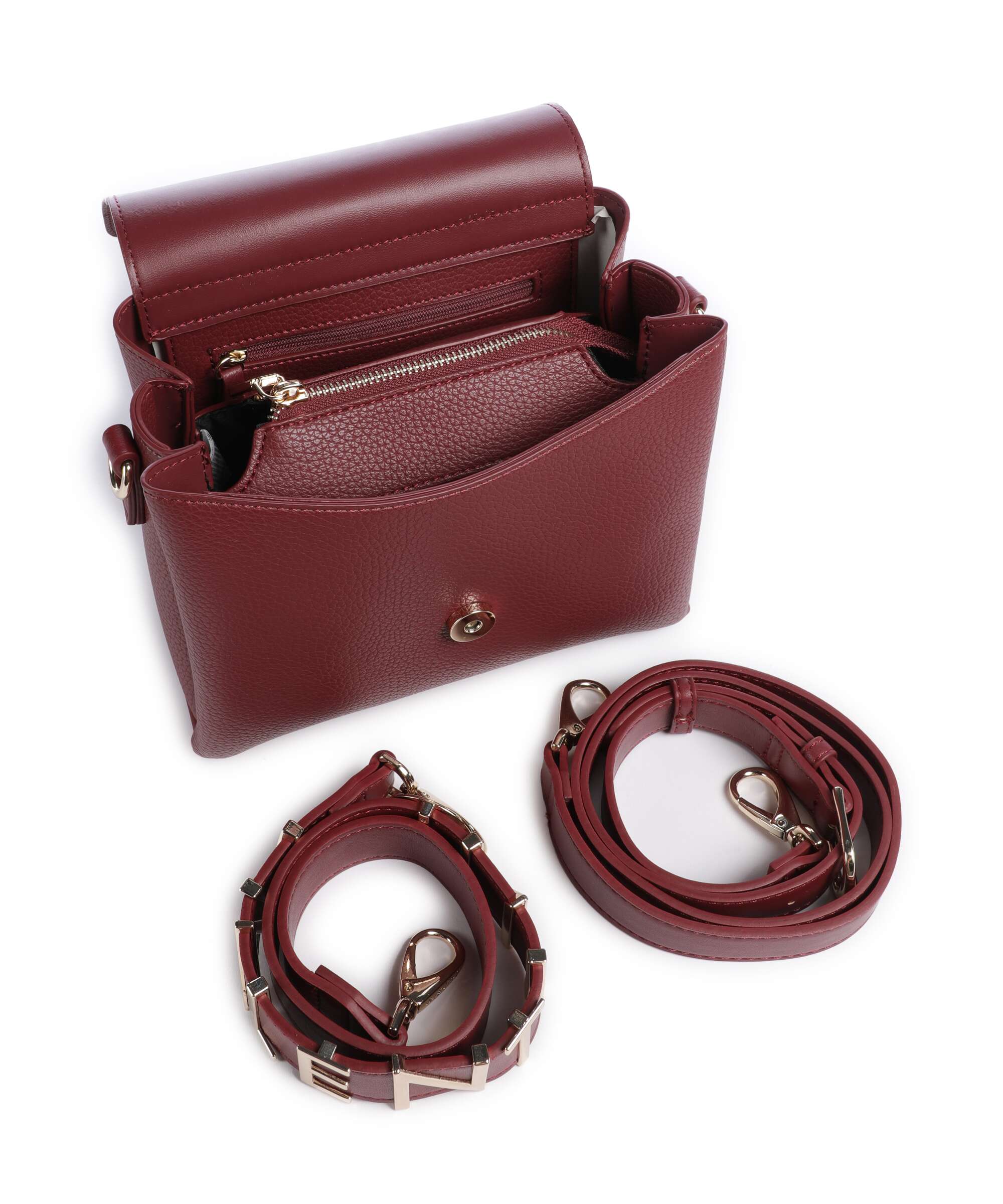Valentino Bags Alexia Torba przez ramię bordeaux - Image 5