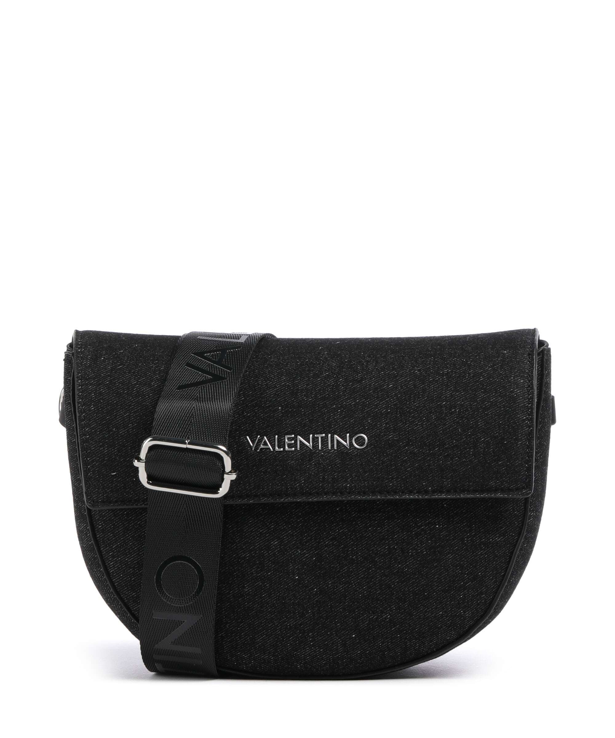 Valentino Bags Bigs Denim Torba przez ramię nero