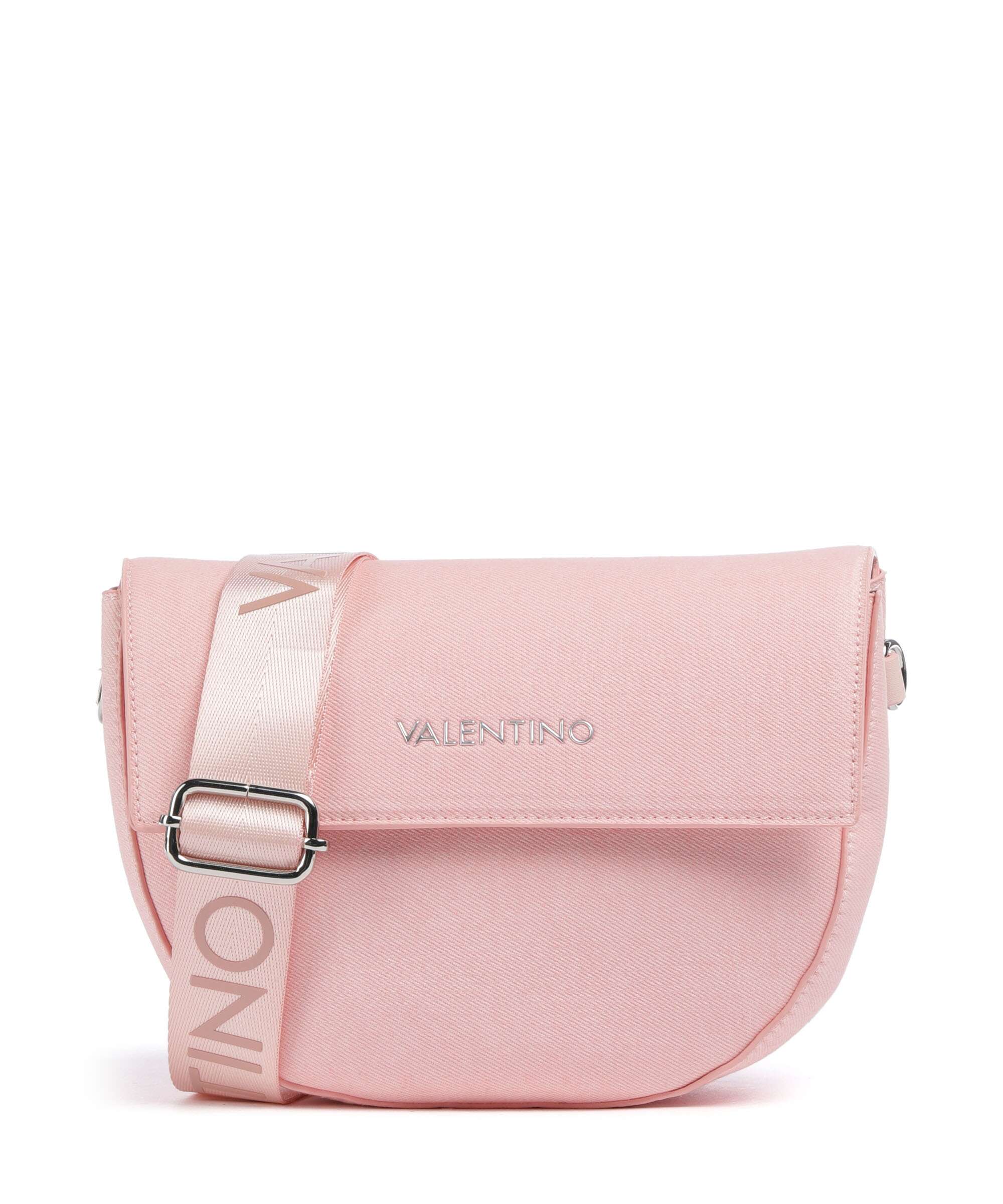 Valentino Bags Bigs Denim Torba przez ramię rosa