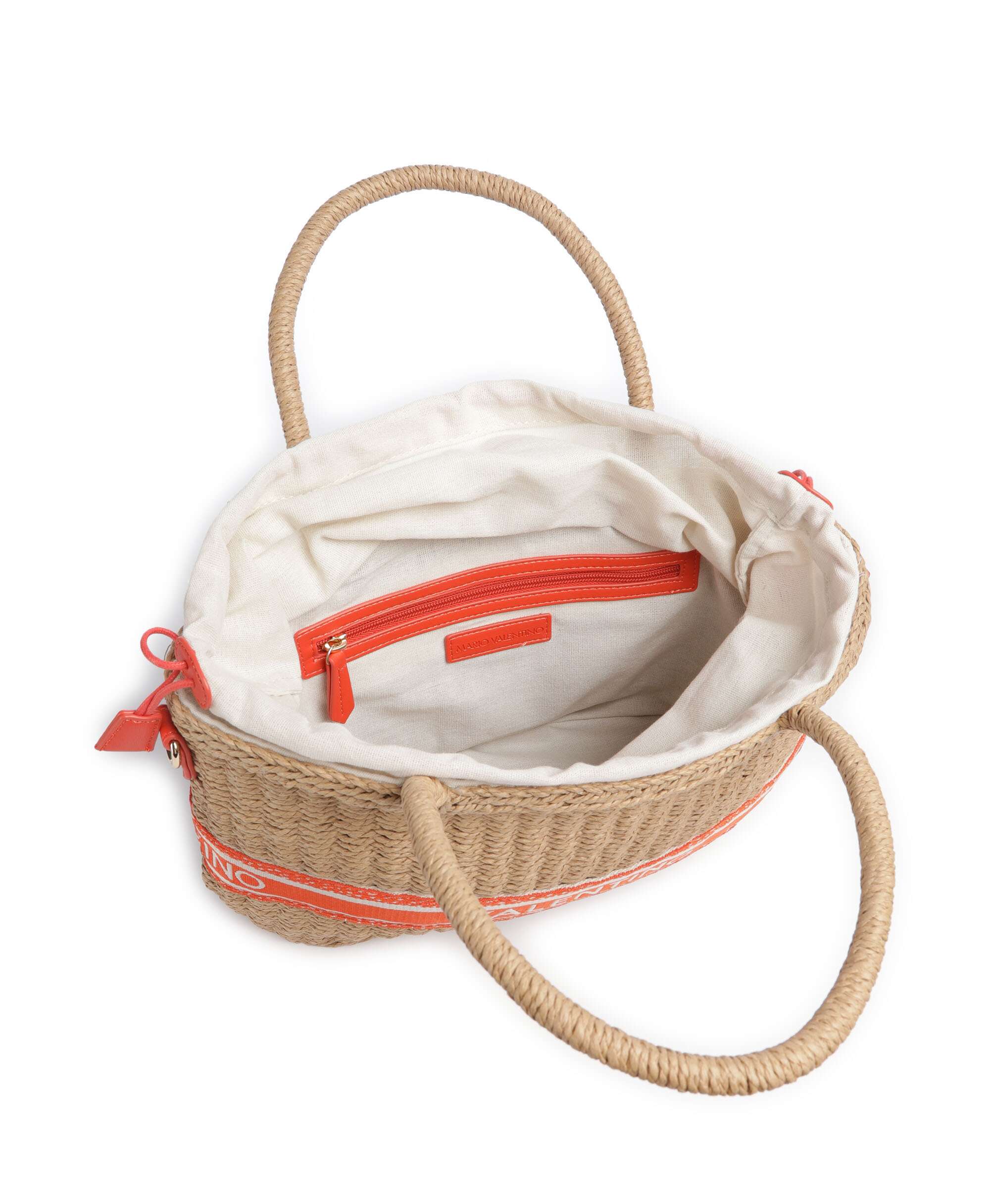 Valentino Bags Boho Torebka naturale/arancio - Image 5