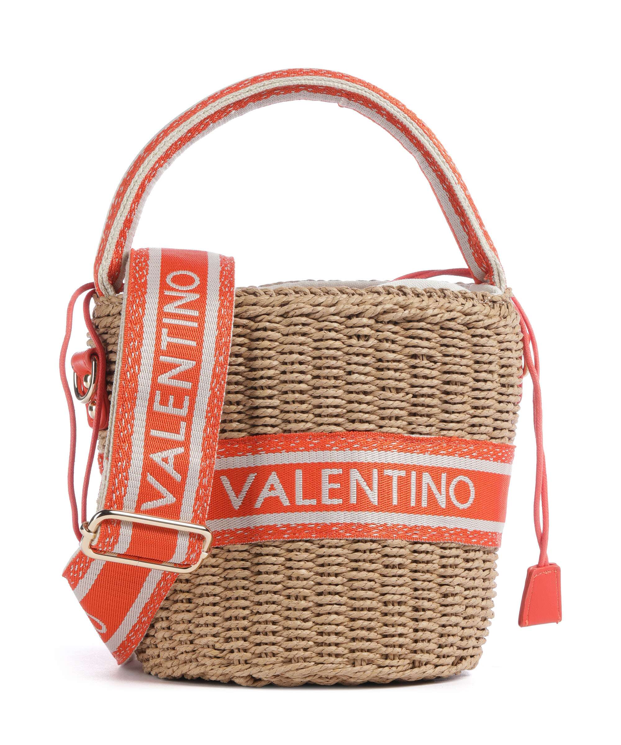 Valentino Bags Boho Torebka worek naturale/arancio