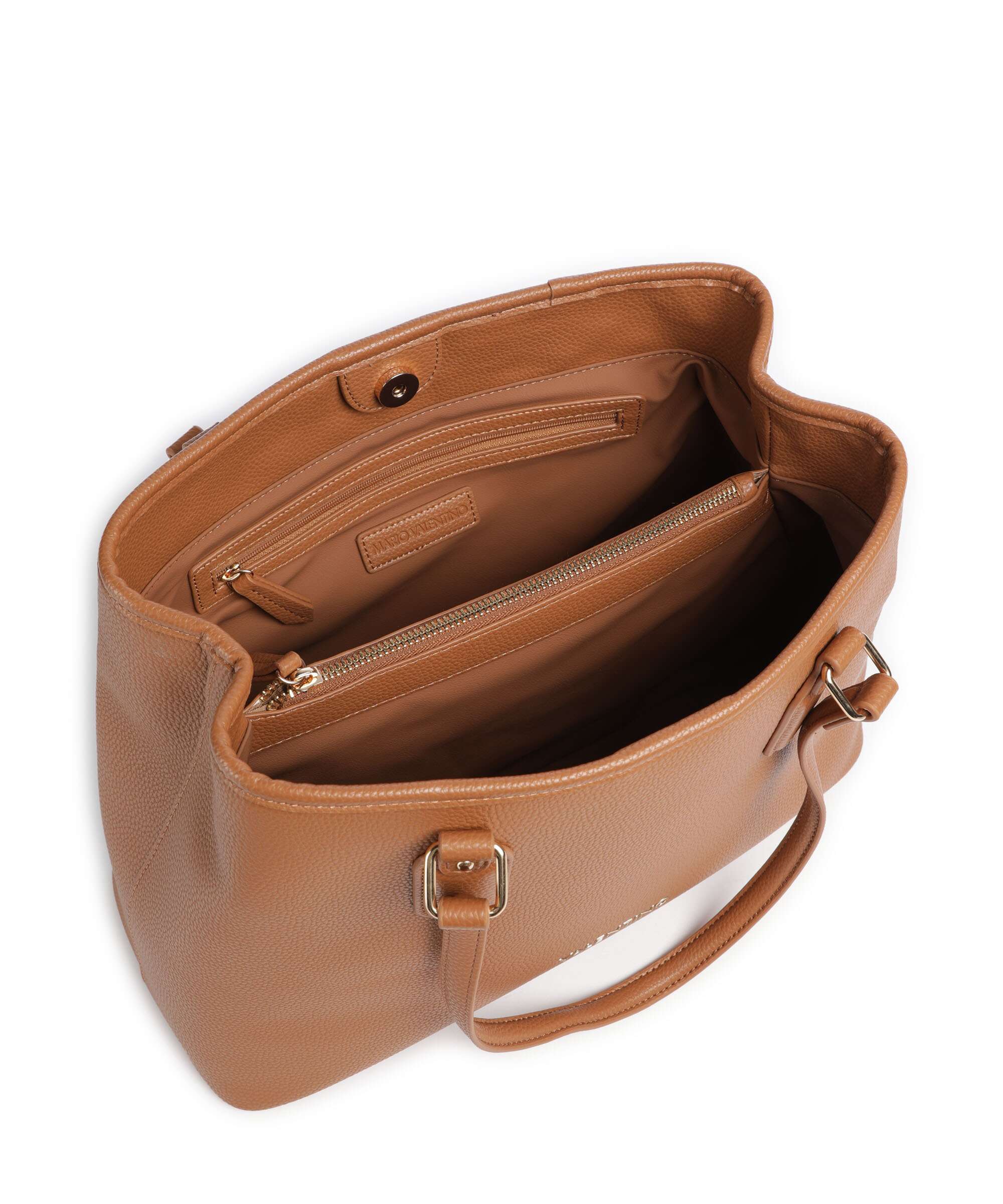 Valentino Bags Brixton Torba na zakupy cuoio - Image 4