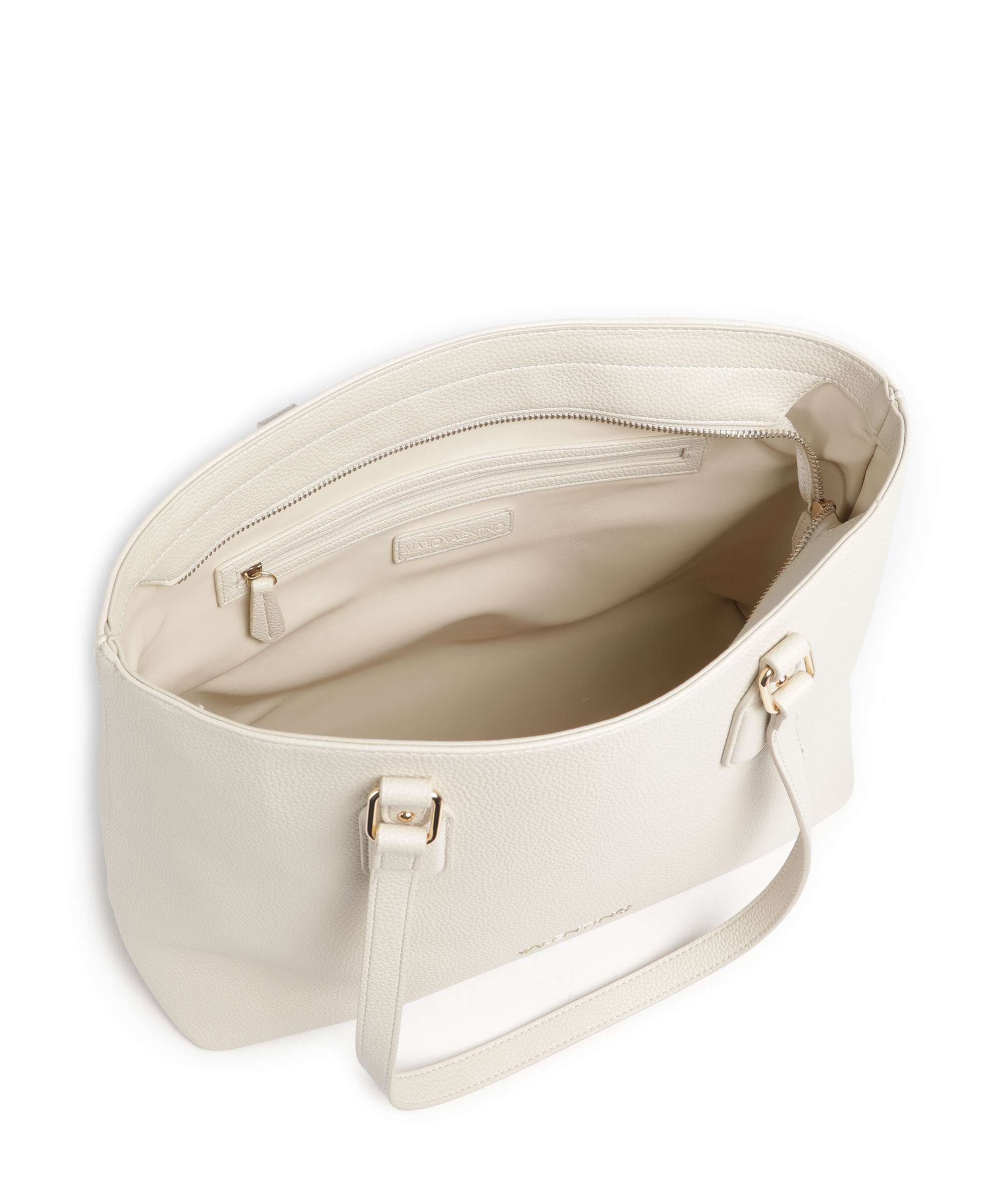 Valentino Bags Brixton Torba na zakupy ecru - Image 4