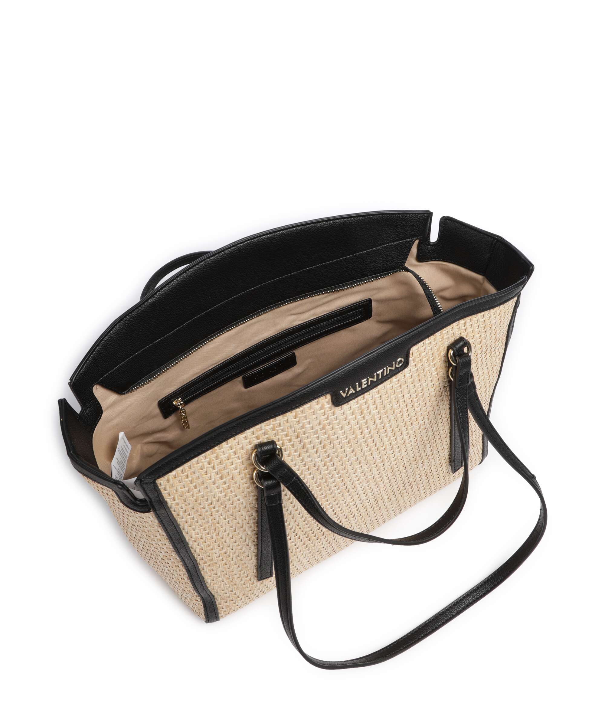 Valentino Bags Demetra Torba na zakupy naturale/nero - Image 5